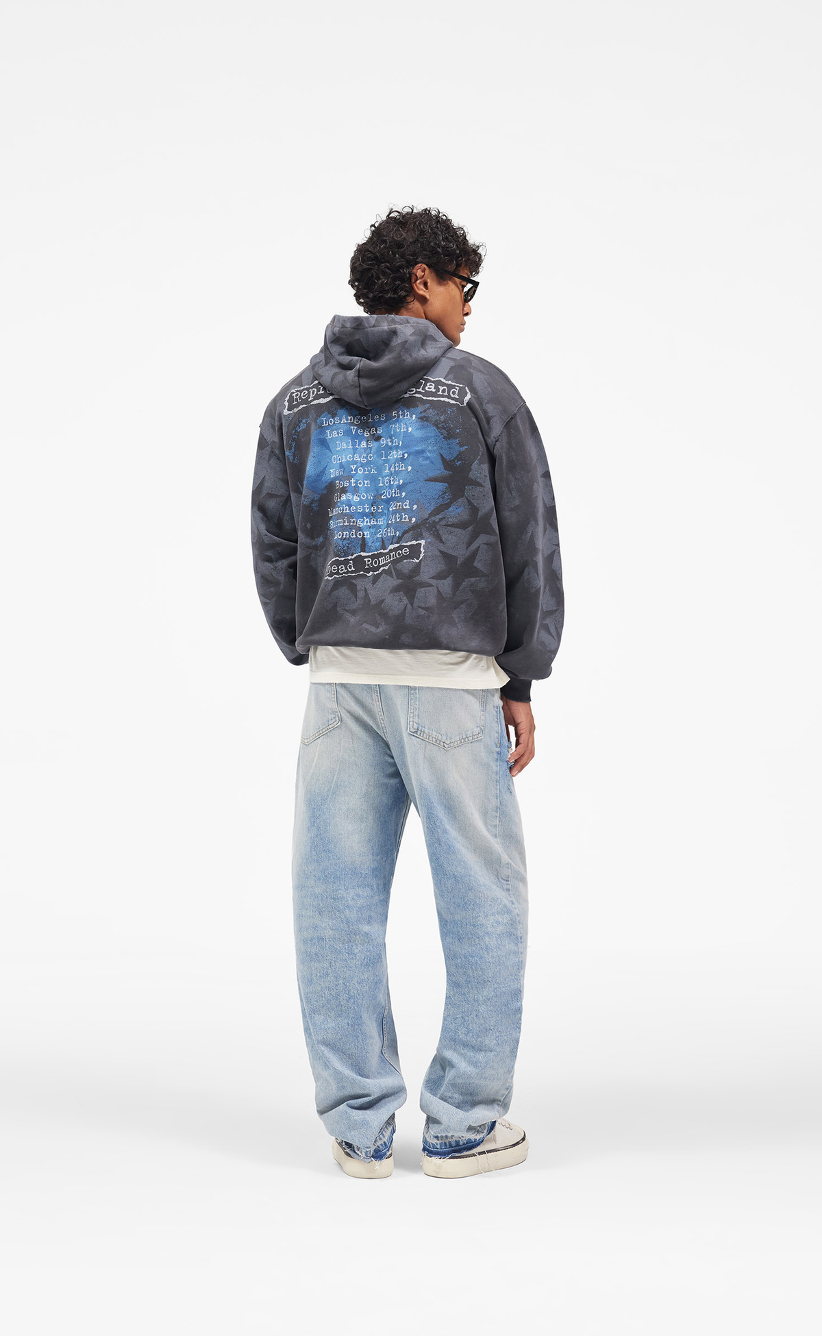 HEATON DENIM LIGHT VINTAGE BLUE JEANS