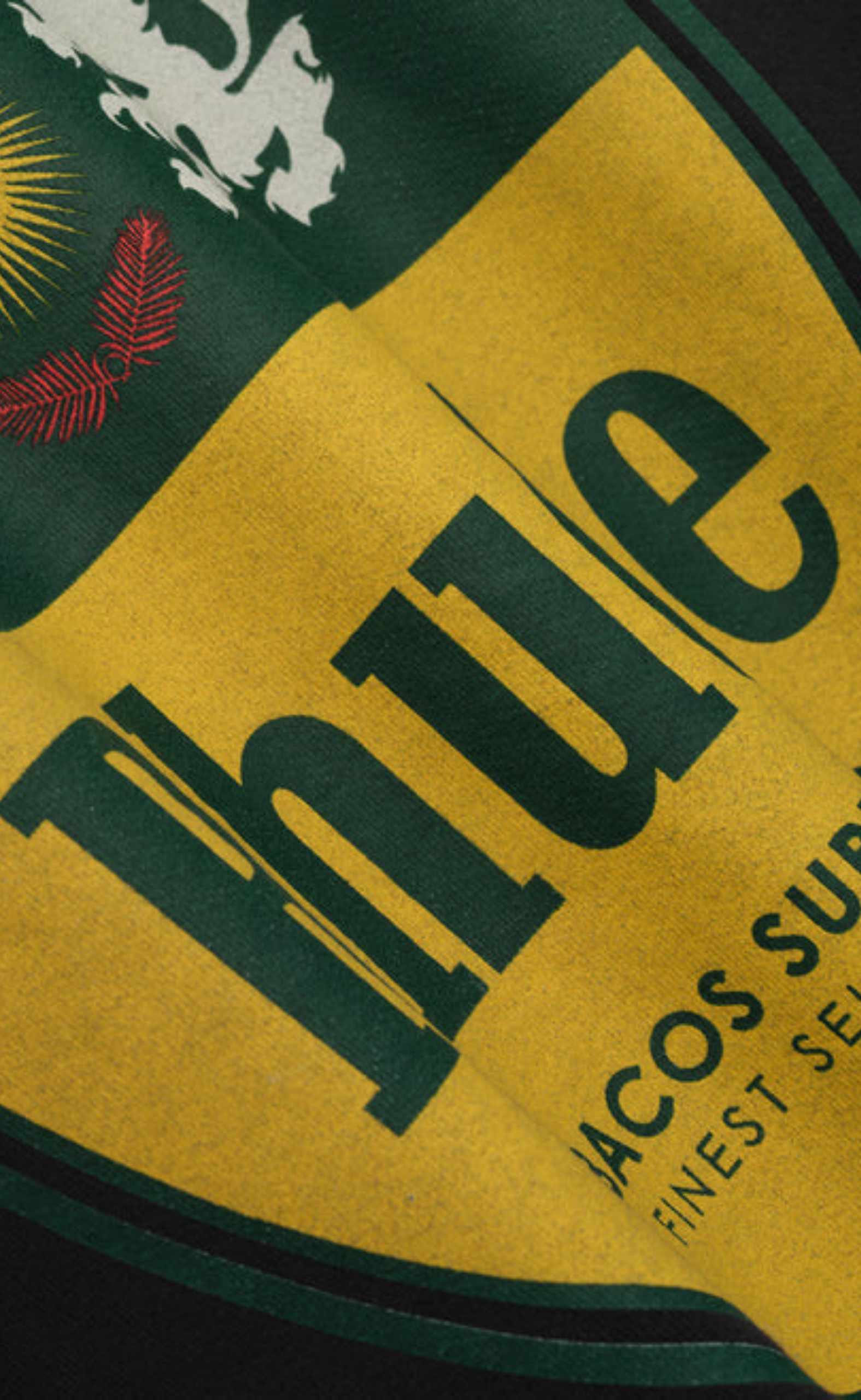 RHUDE TABACO BLACK HOODIE