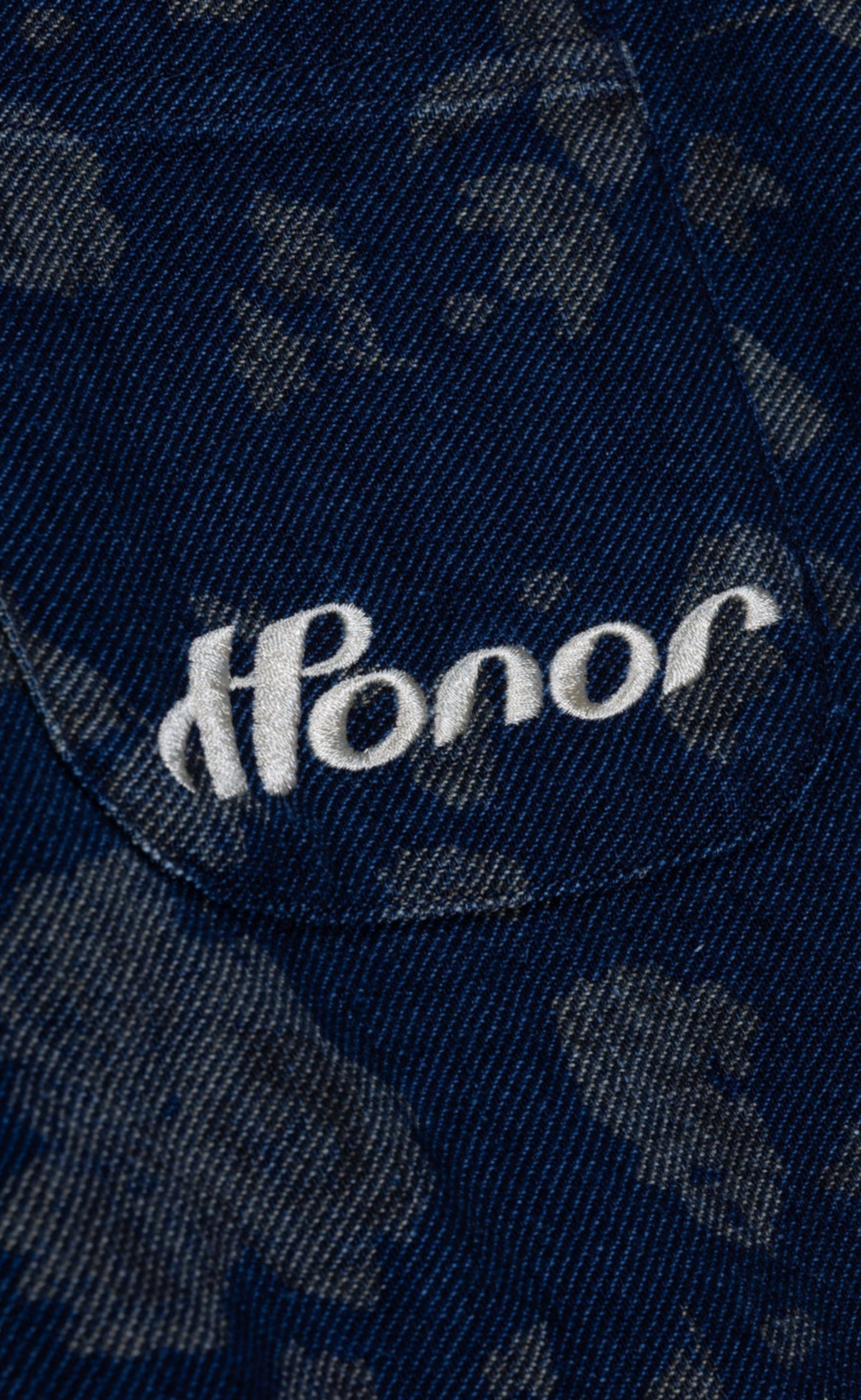 INDIGO FLORAL CAMP BLUE SHIRT