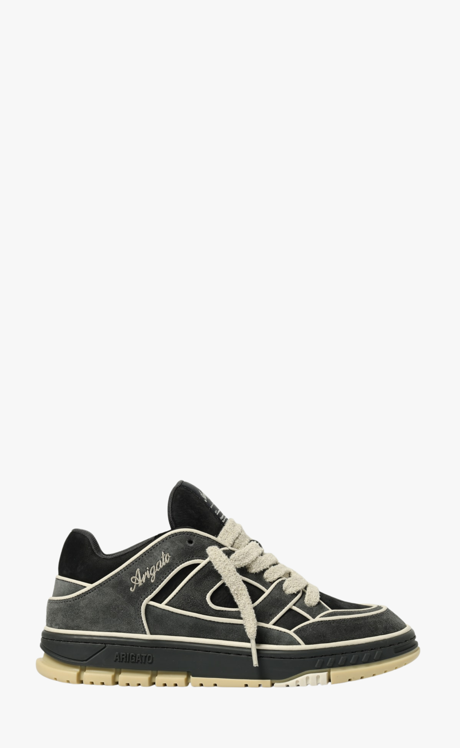AREA LO PIPING BLACK BEIGE SNEAKER