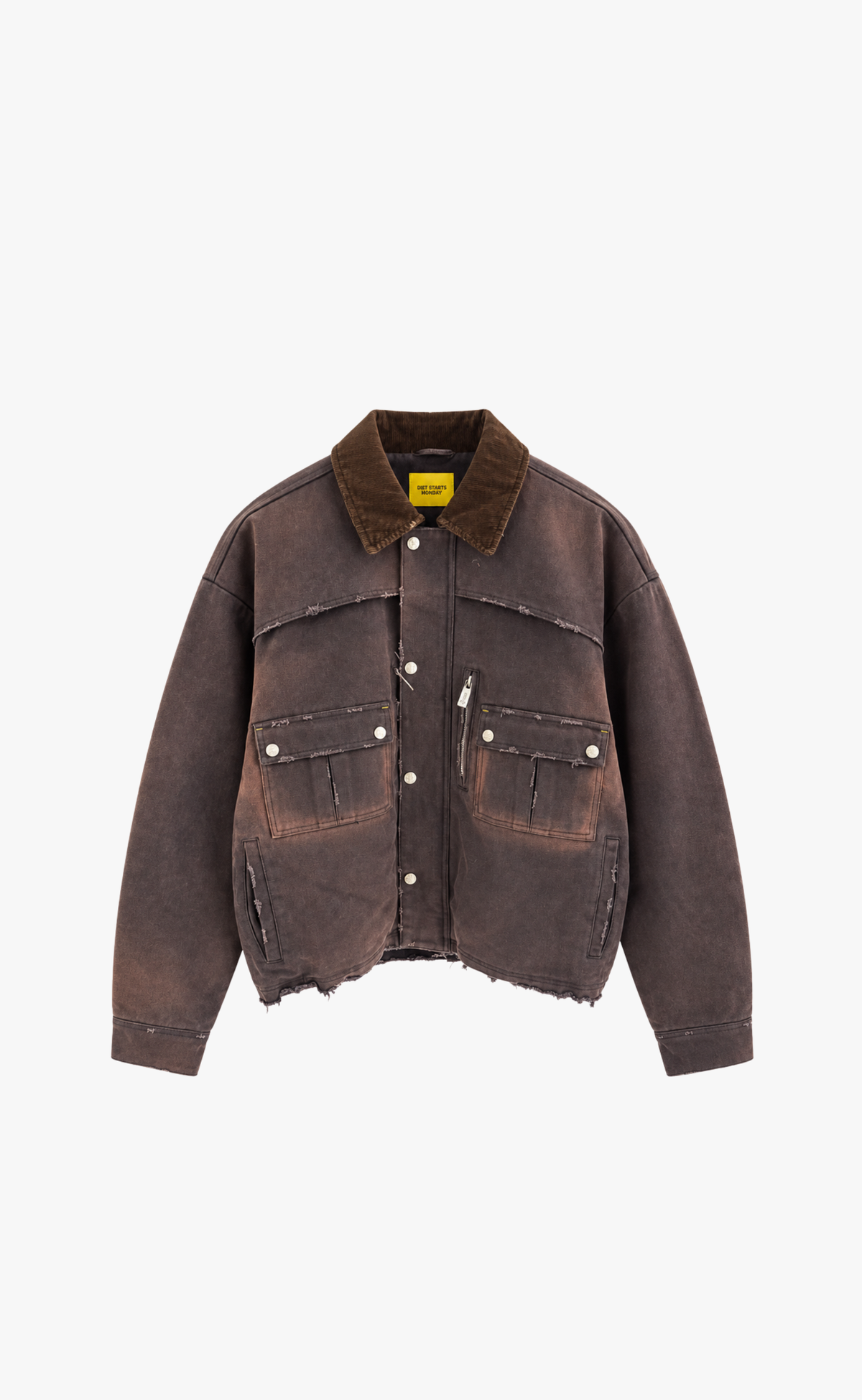 HOPKINS WORK WASHED NAVY JACKET