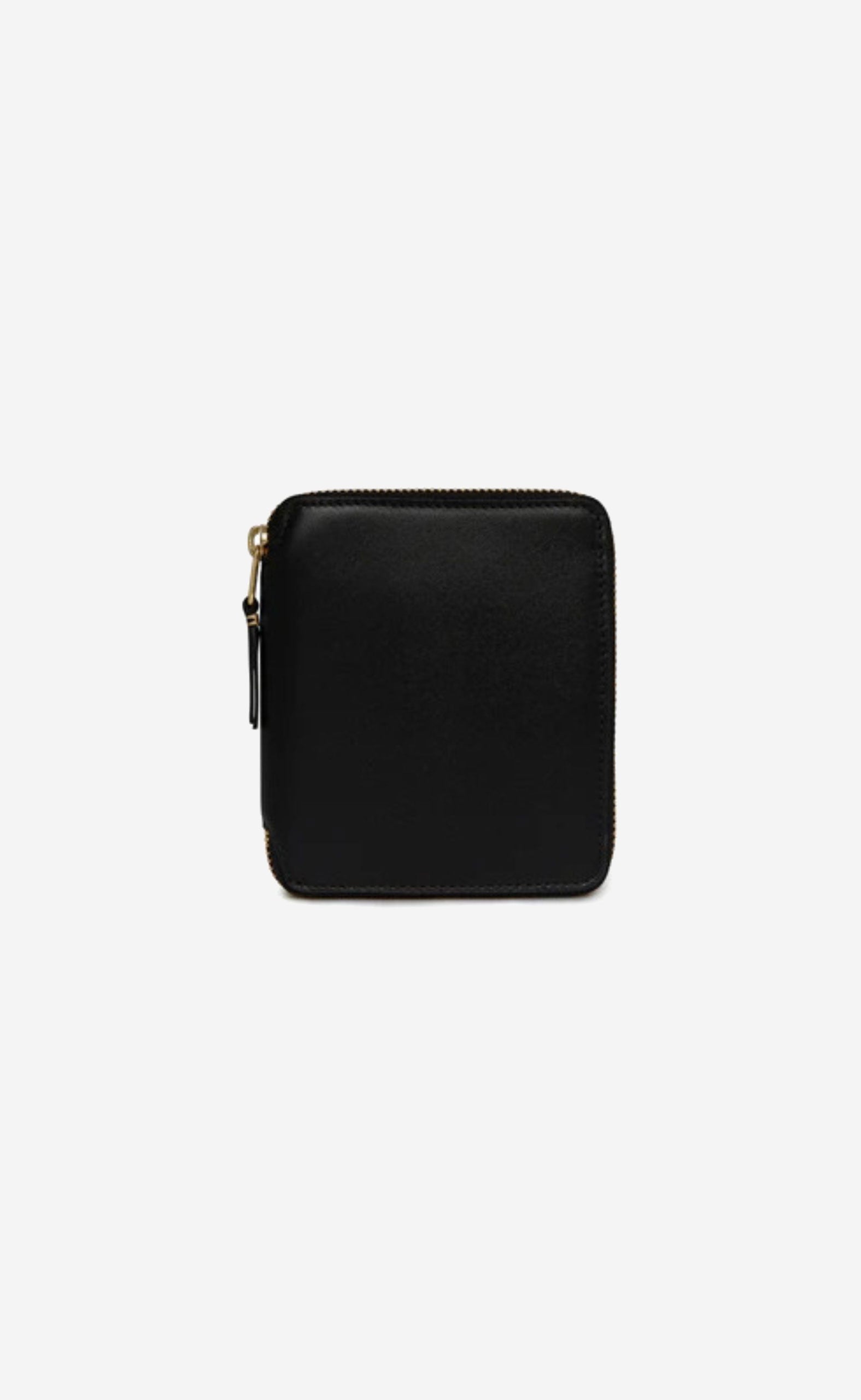 BLACK CLASSIC LEATHER FULL ZIP AROUND WALLET