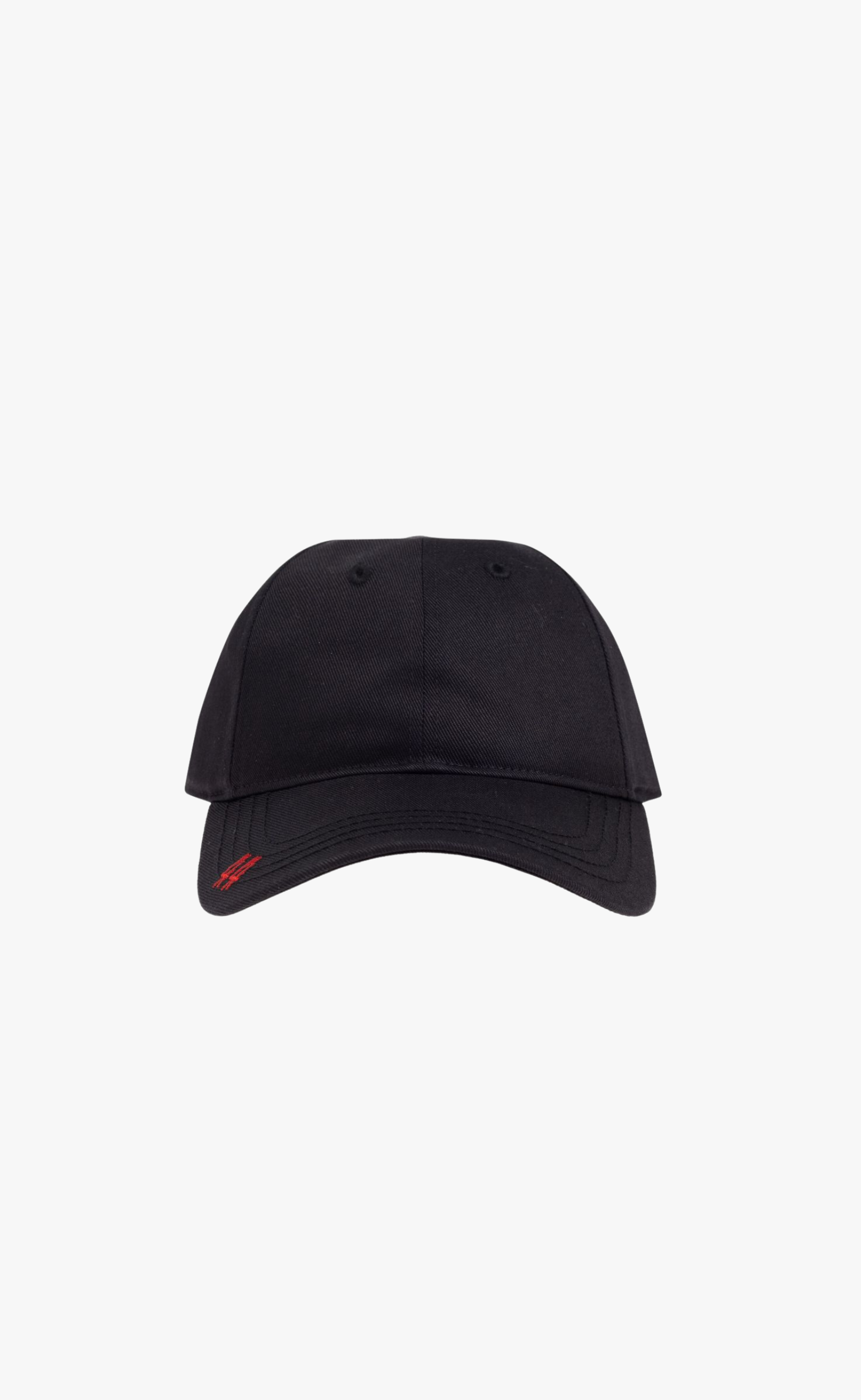 RED LOGO BLACK HAT