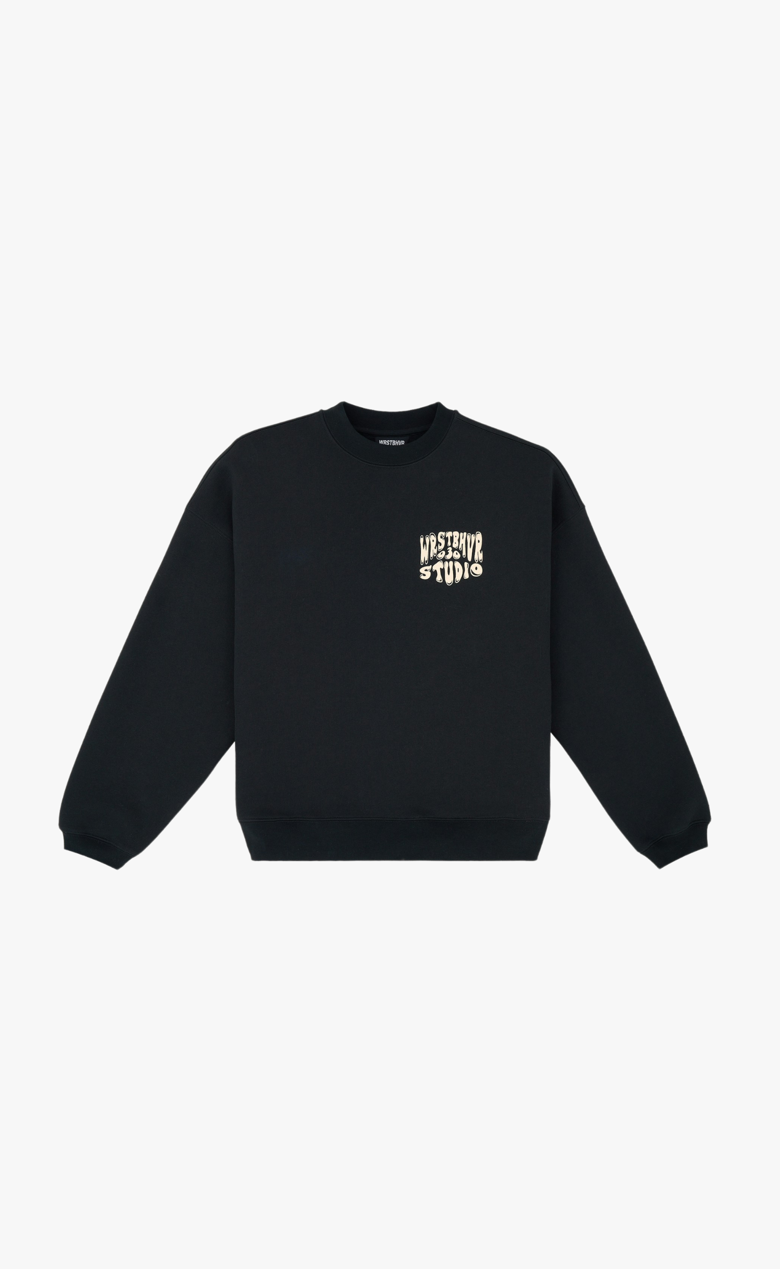FLYNN BLACK CREWNECK