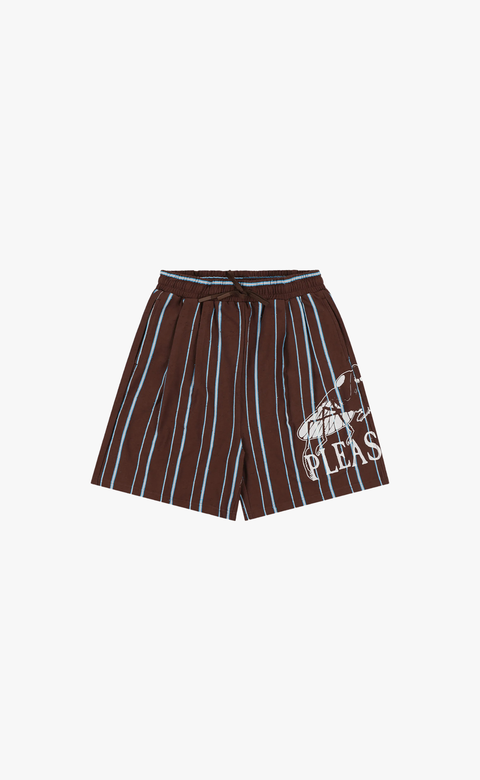 TELEPORT WIDE BROWN SHORTS
