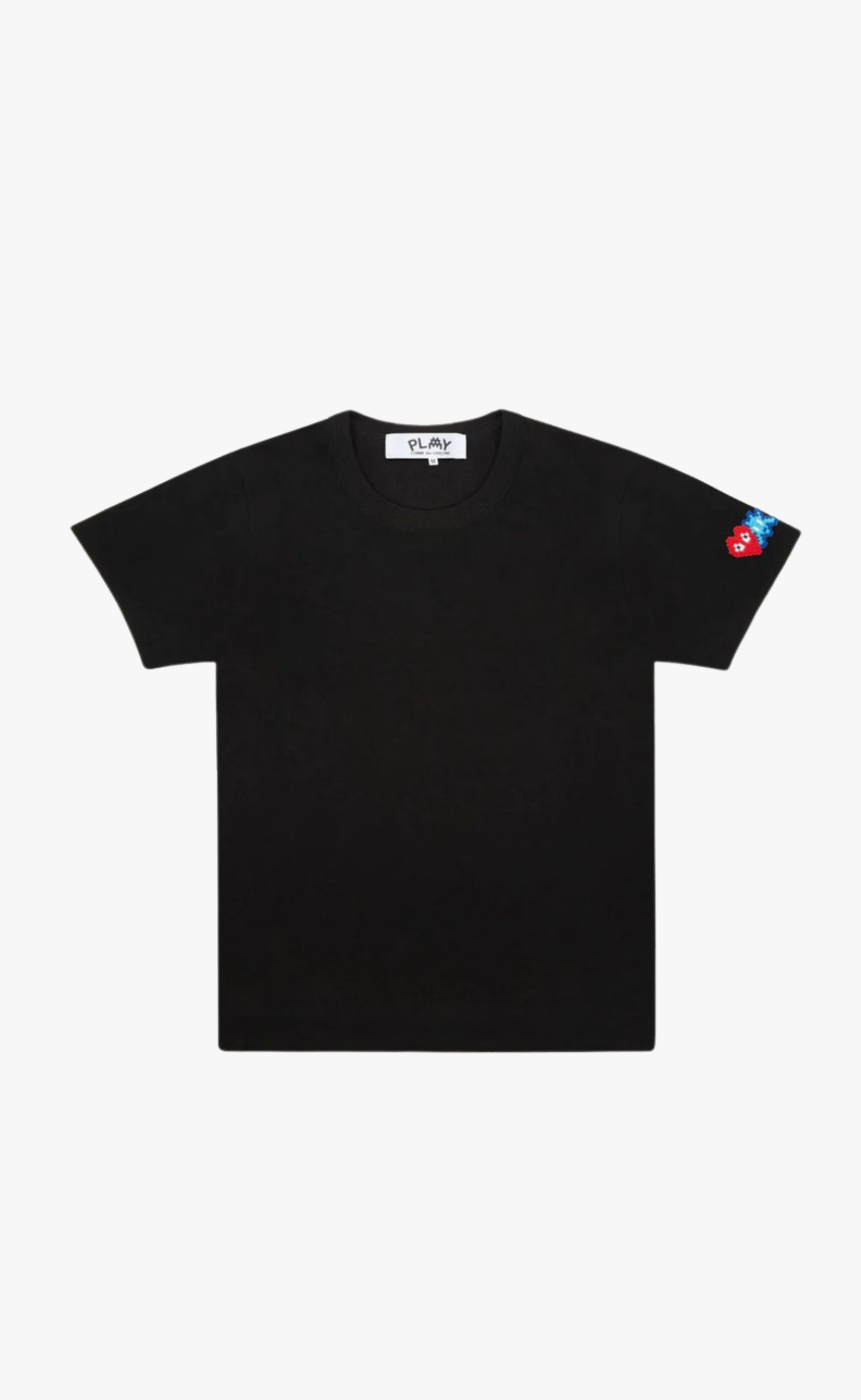 MENS T-SHIRT BLACK COMME DES