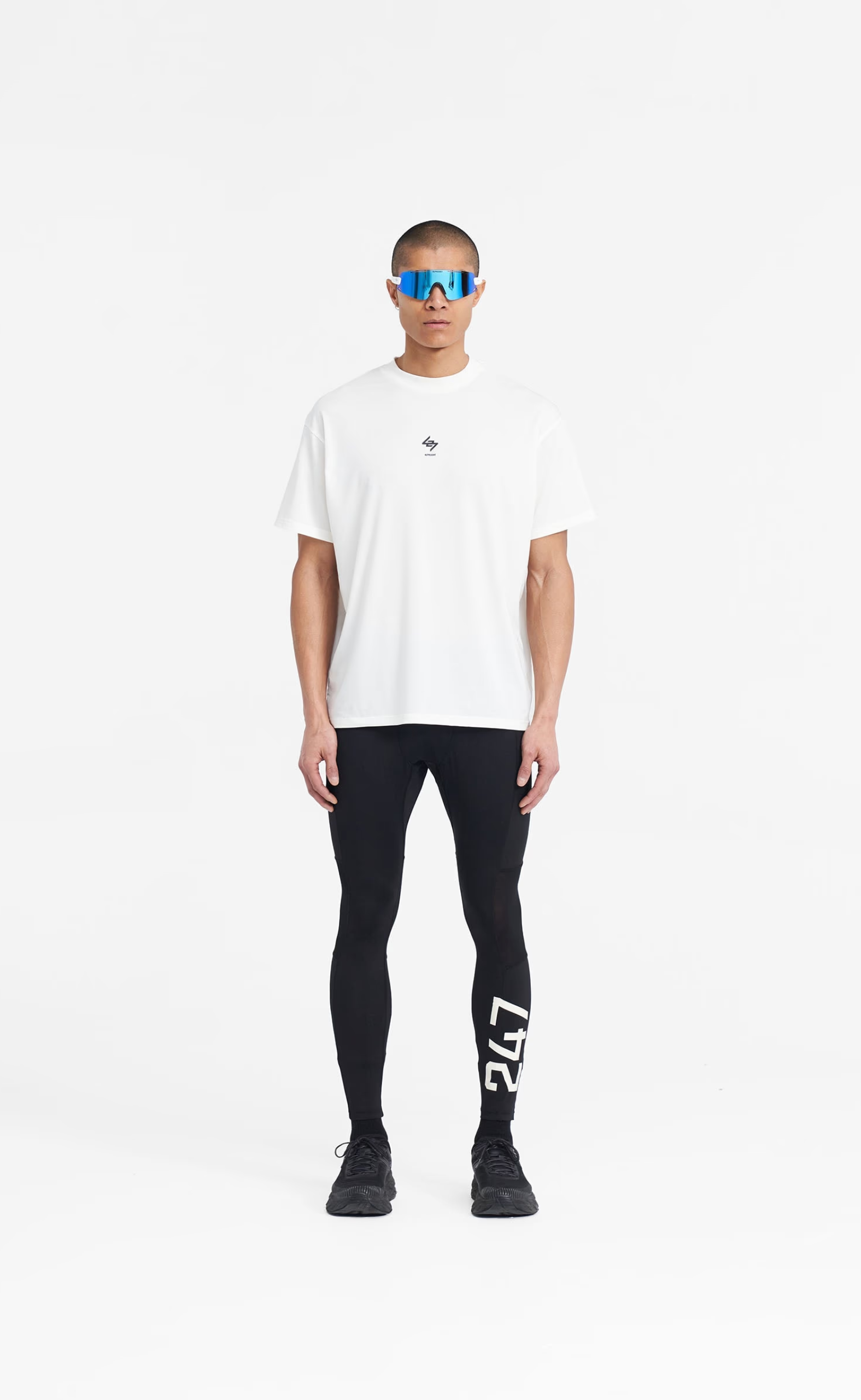 247 OVERSIZED FLAT WHITE T-SHIRT