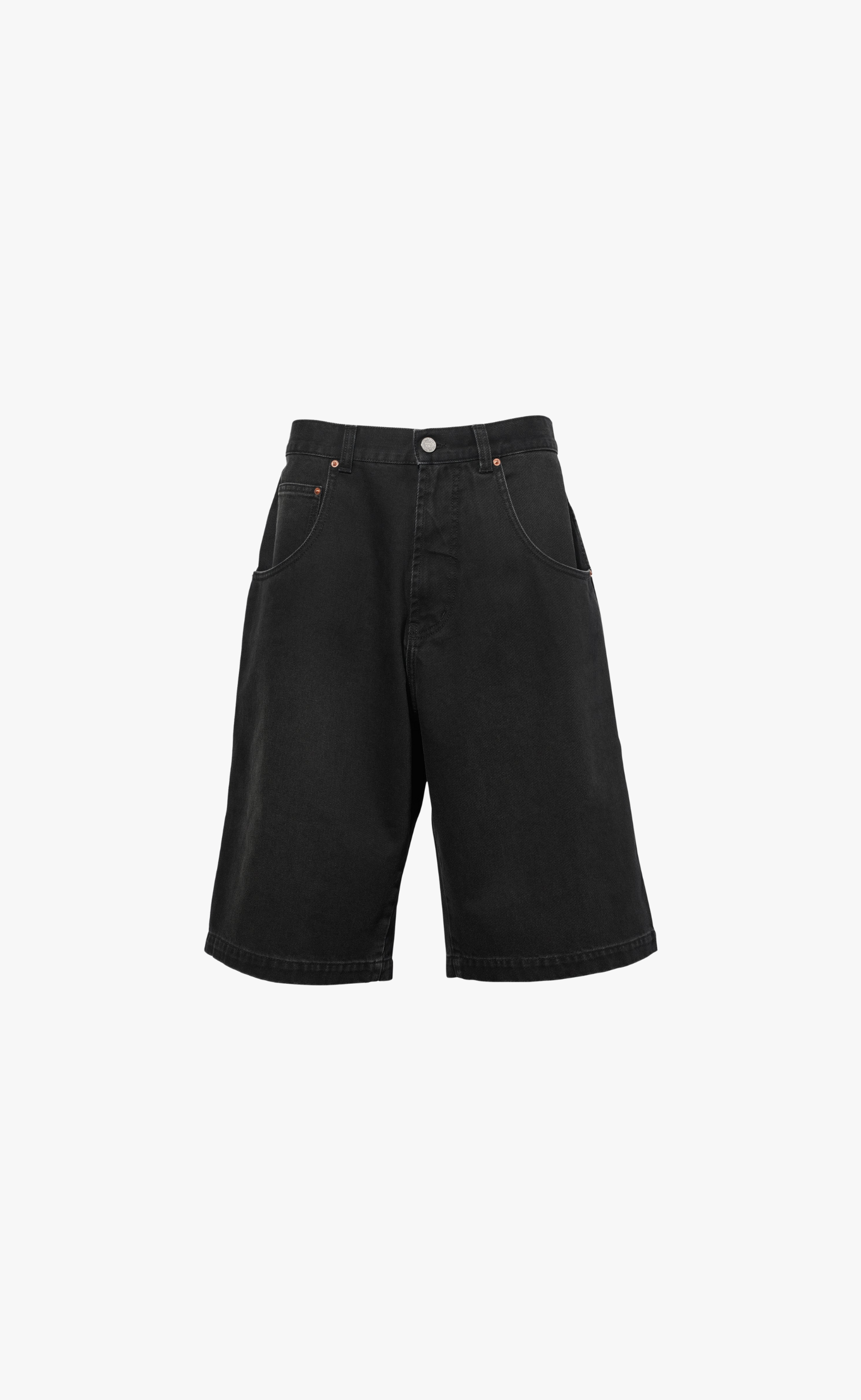 HIP-HOP VINTAGE BLACK SHORTS