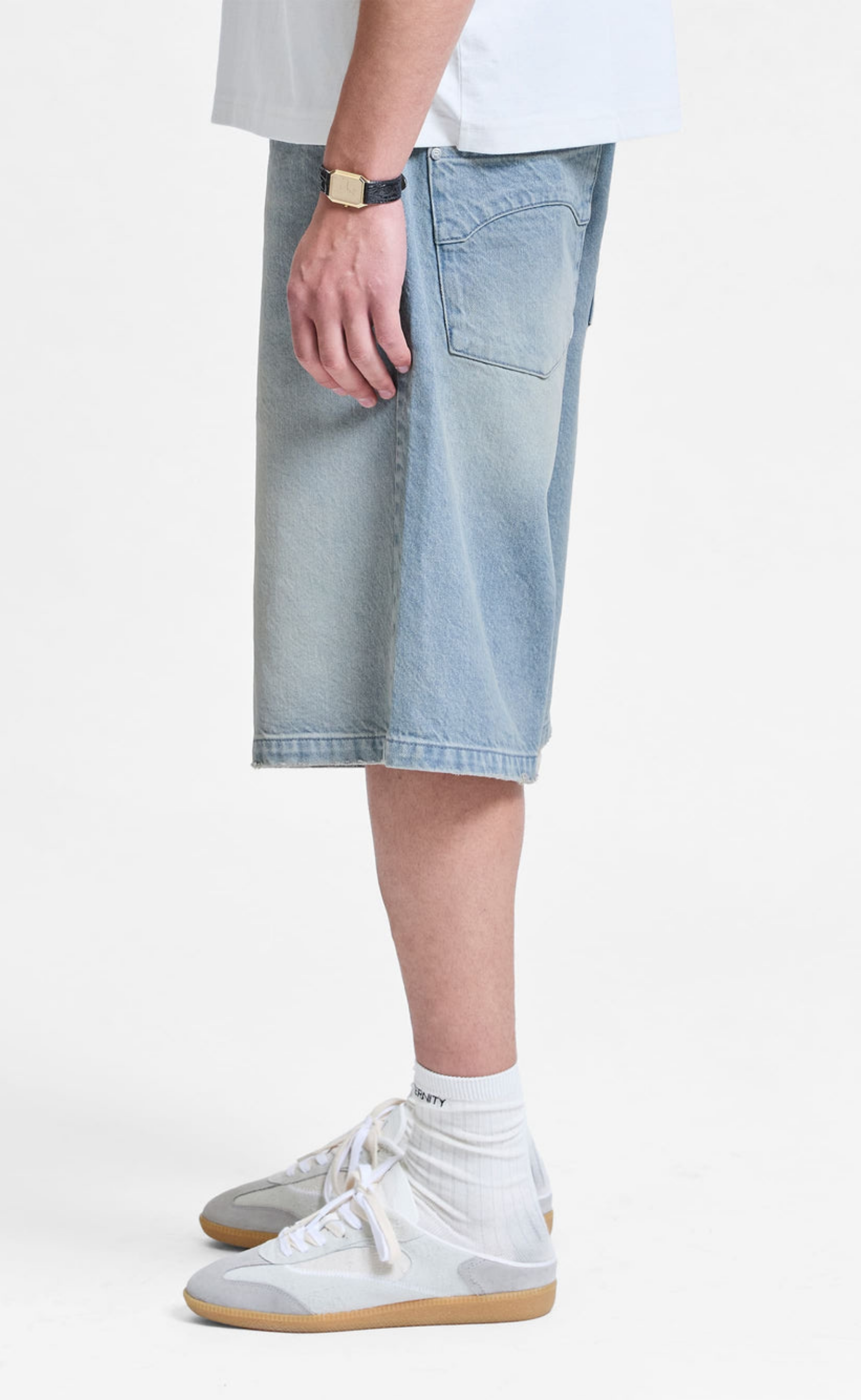 ESSENTIAL JORTS LIGHT BLUE SHORTS