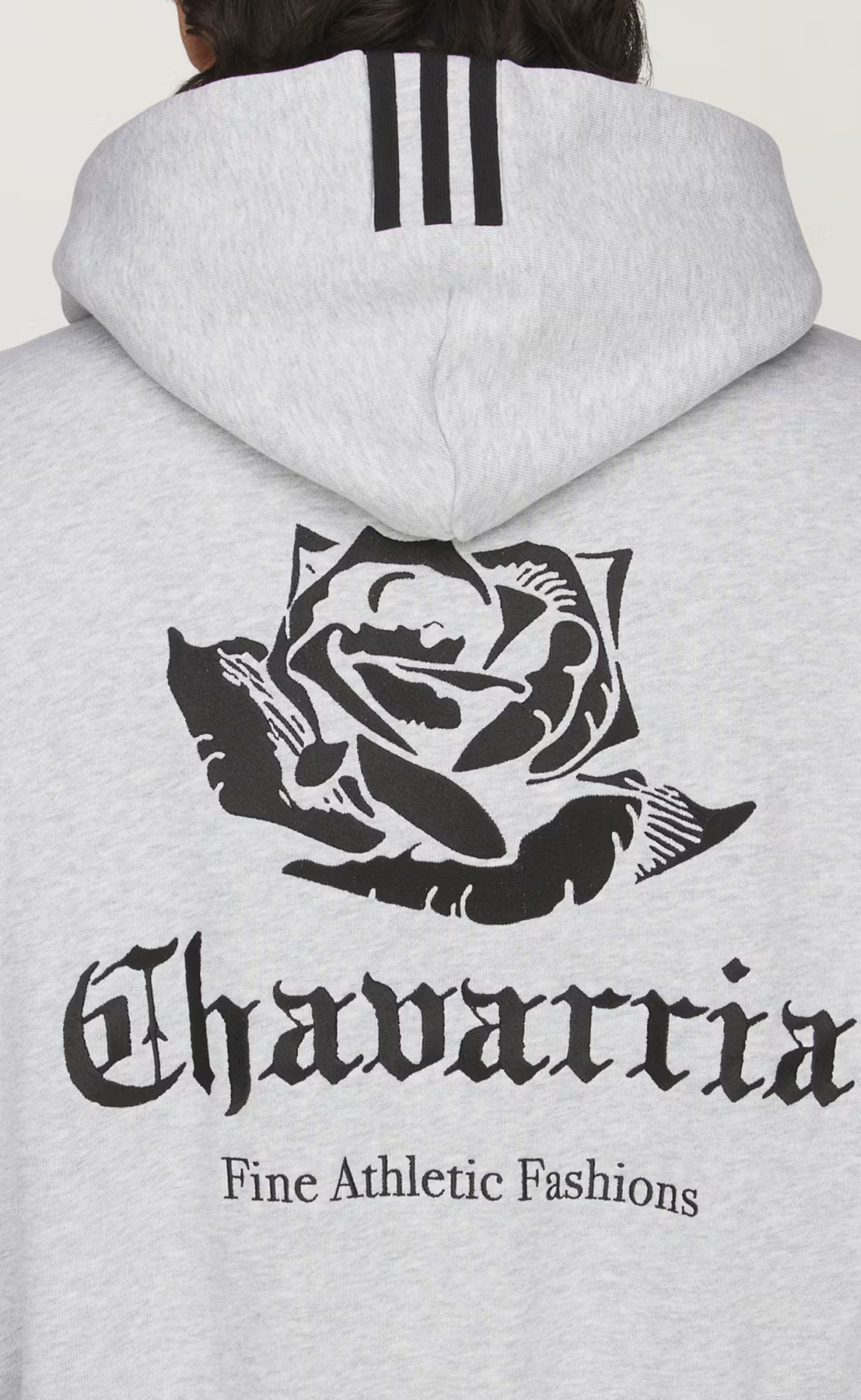 WC LOHO GREY ZIP HOODIE