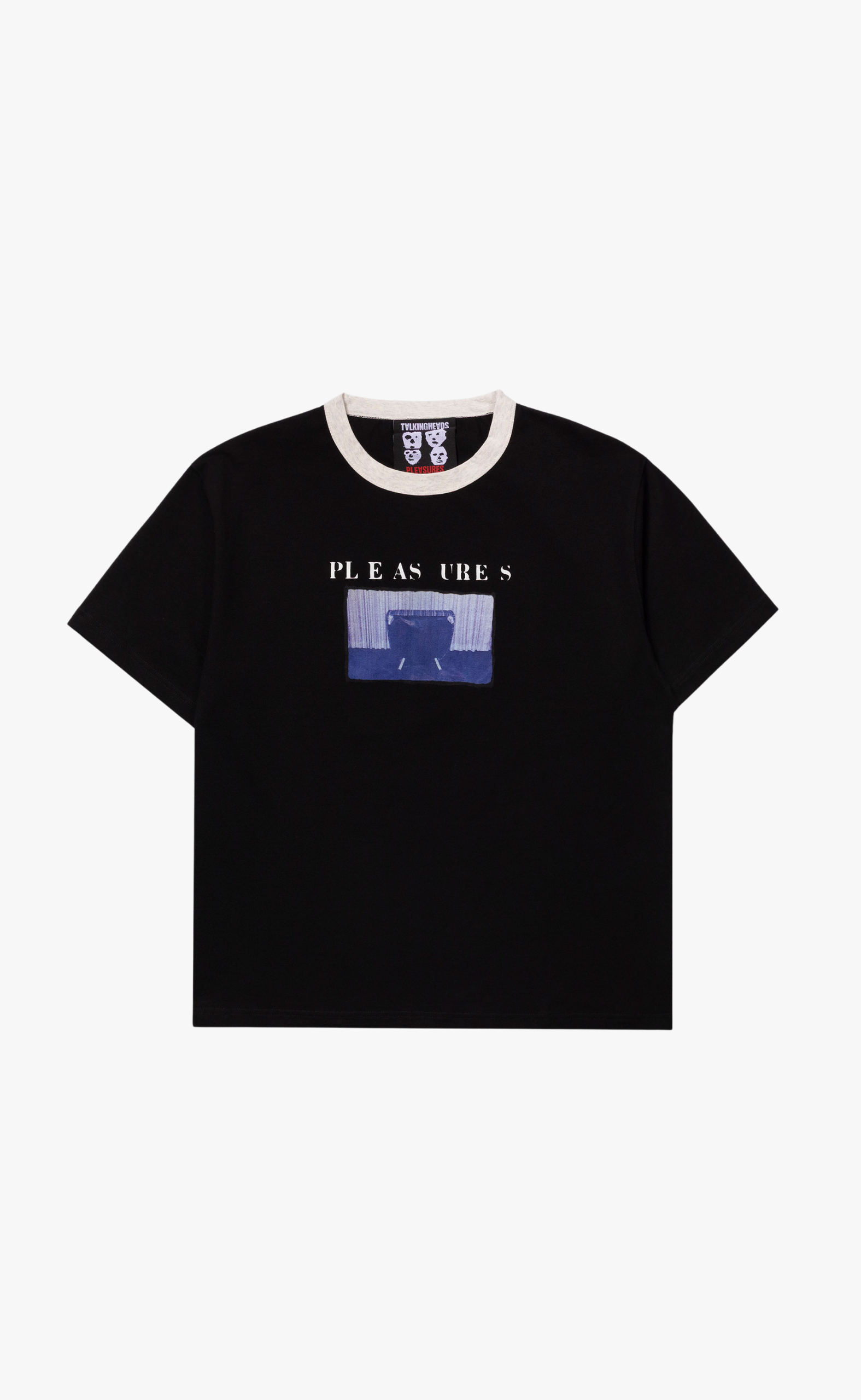 SPEAKING HEAVYWEIGHT BLACK T-SHIRT