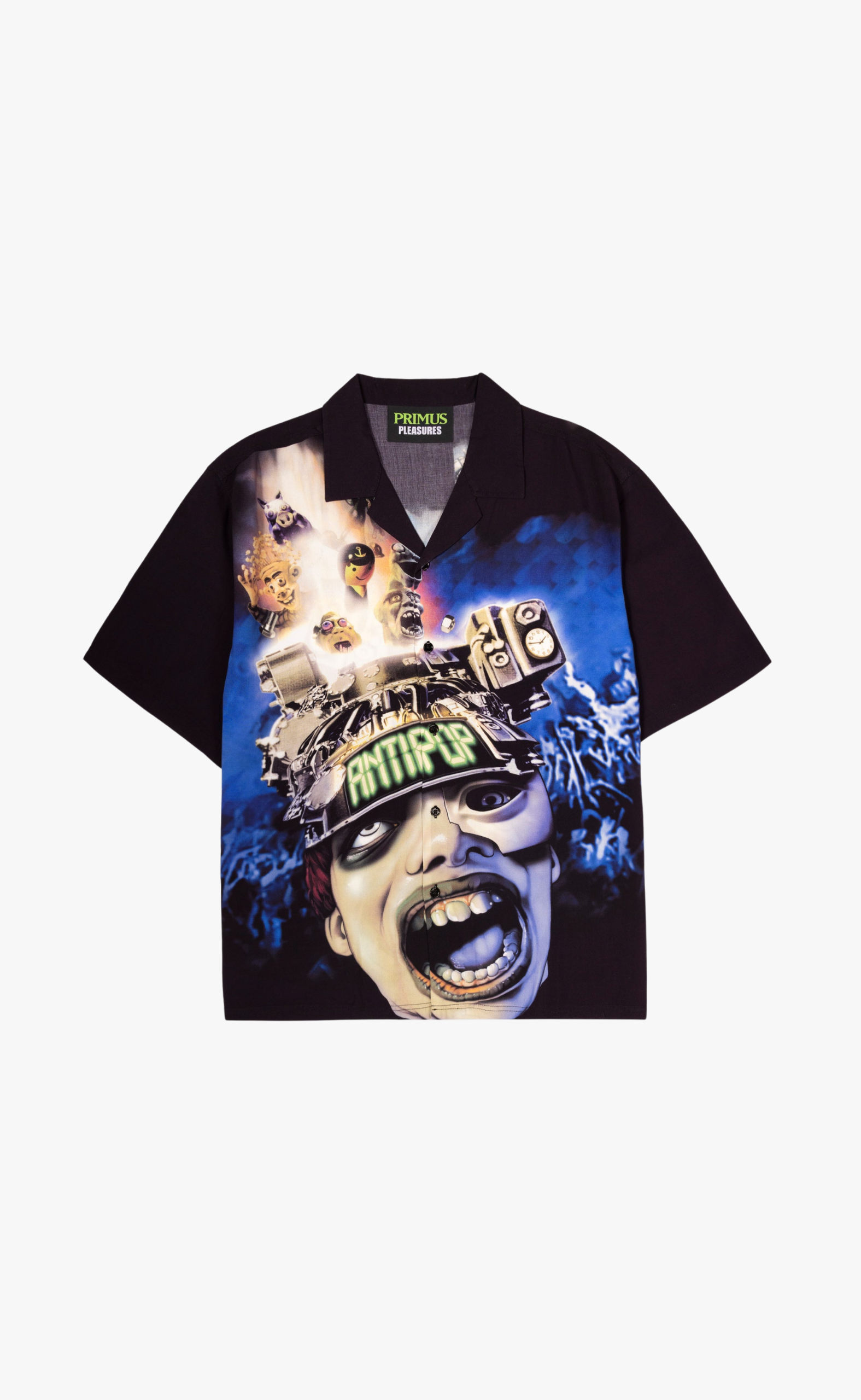 ANTI-POP BUTTON UP MULTI SHIRT