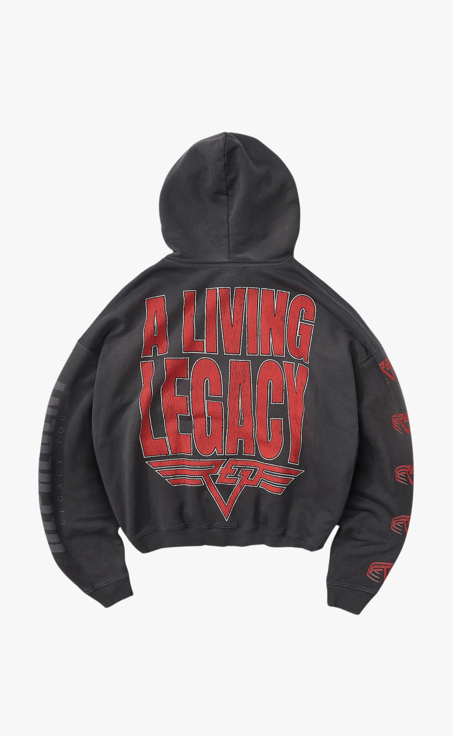 REPRESENT LIVING LEGACY TOUR SUN FADE GREY HOODIE