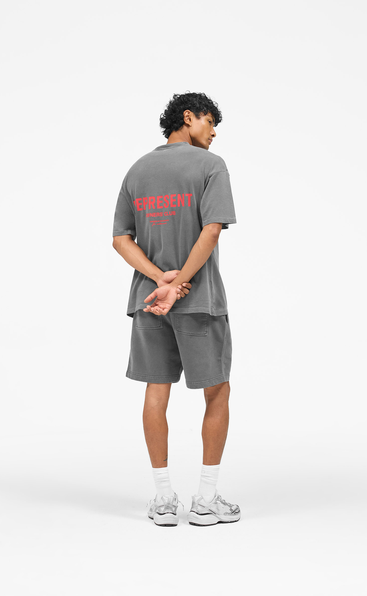 REPRESENT OWNERS CLUB WASHED BLACK T-SHIRT