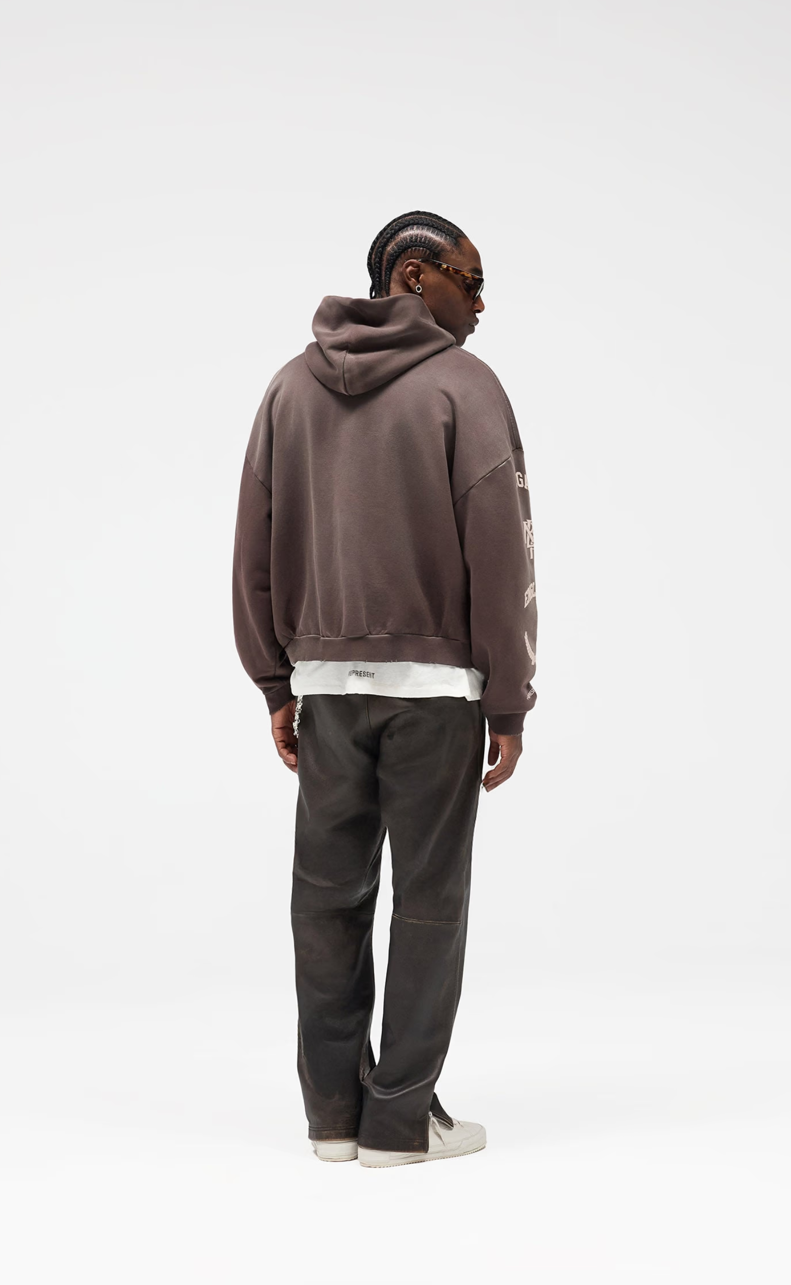 REPRESENT LEGACY CREST NERO HOODIE