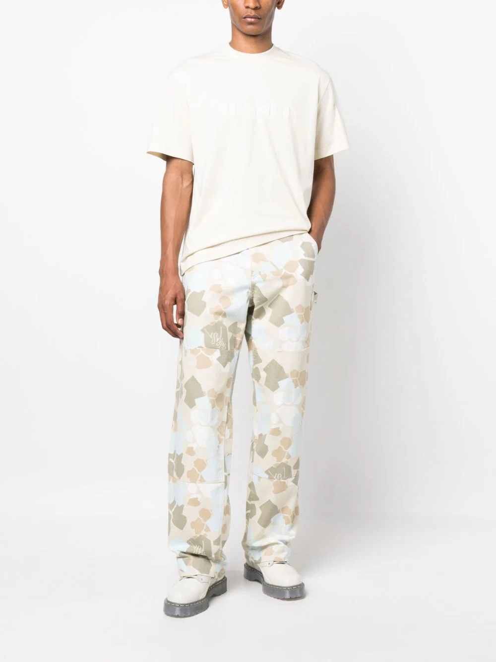 DENIM JEAN BAGGY BLUE CAMO
