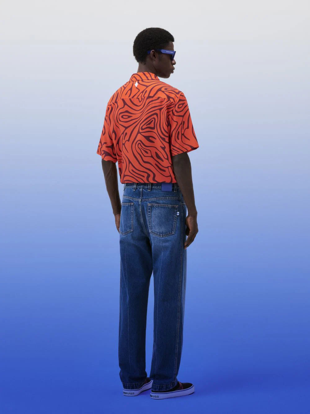 MEDIUM STONE DNM STRAIGHT PANTS INDIGO N