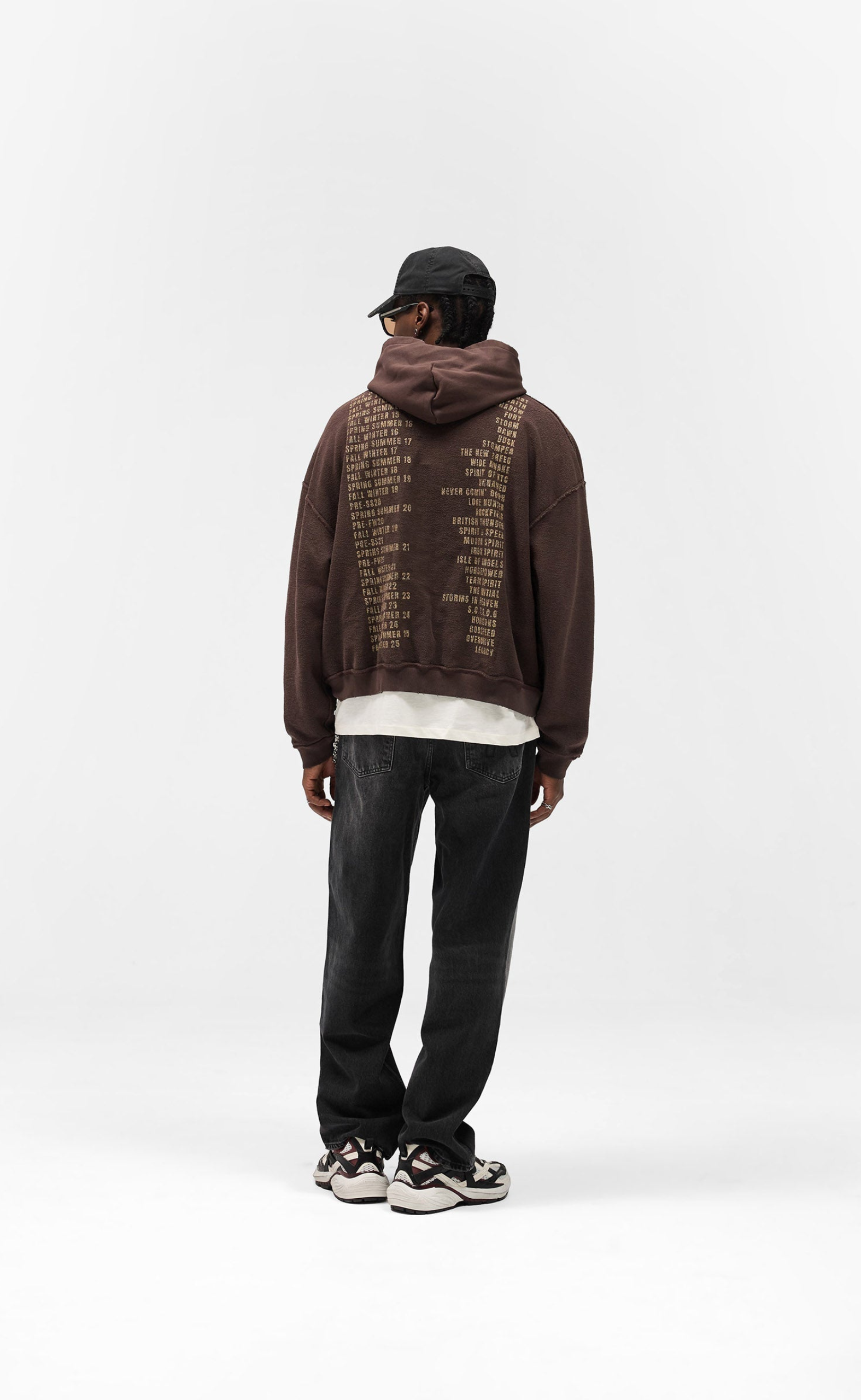 REPRESENT LIVING LEGACY TOUR NERO HOODIE