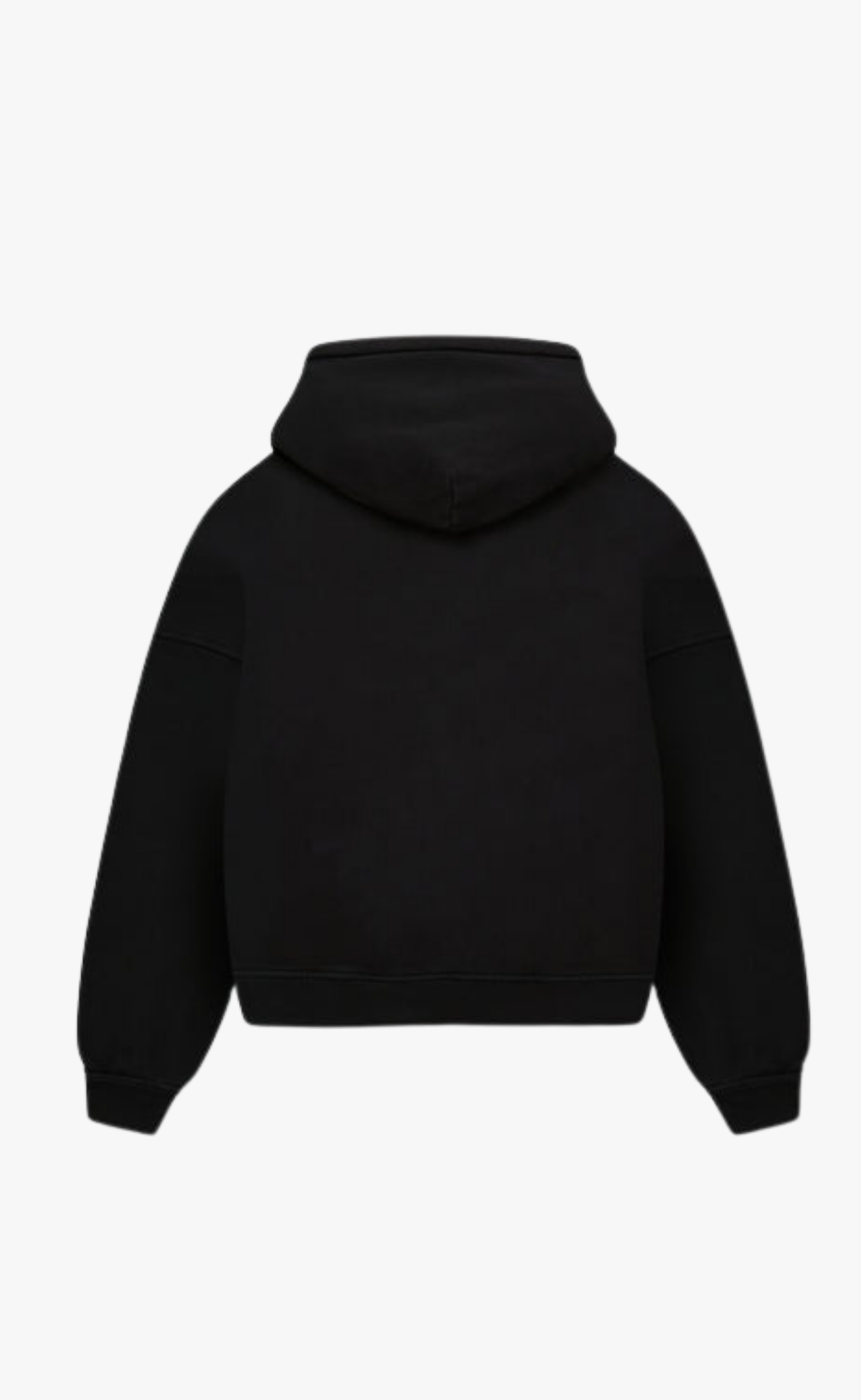 MONACO REGATTA FULL-ZIP BLACK HOODIE