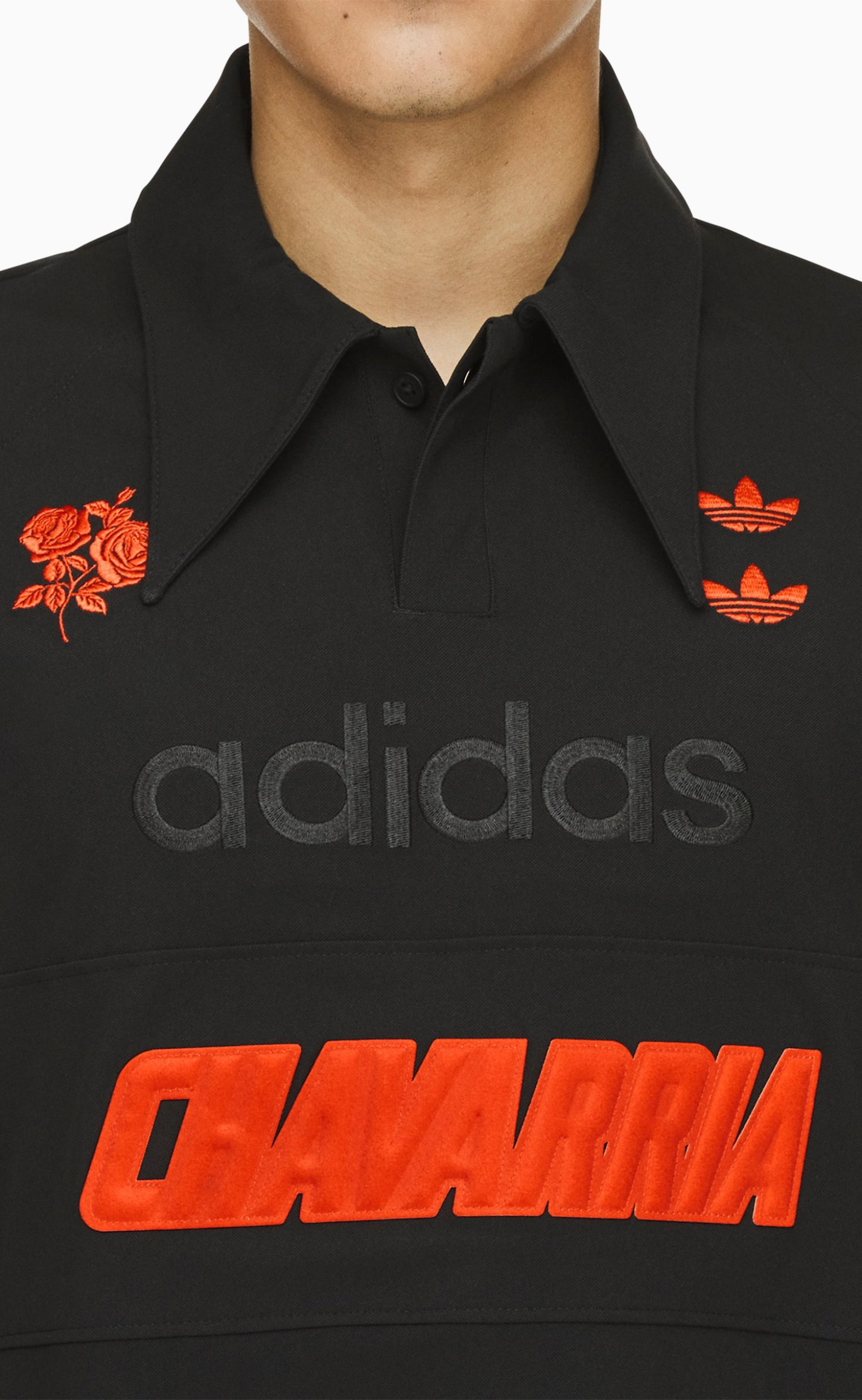 CHAVARRIA POLO BLACK T-SHIRT