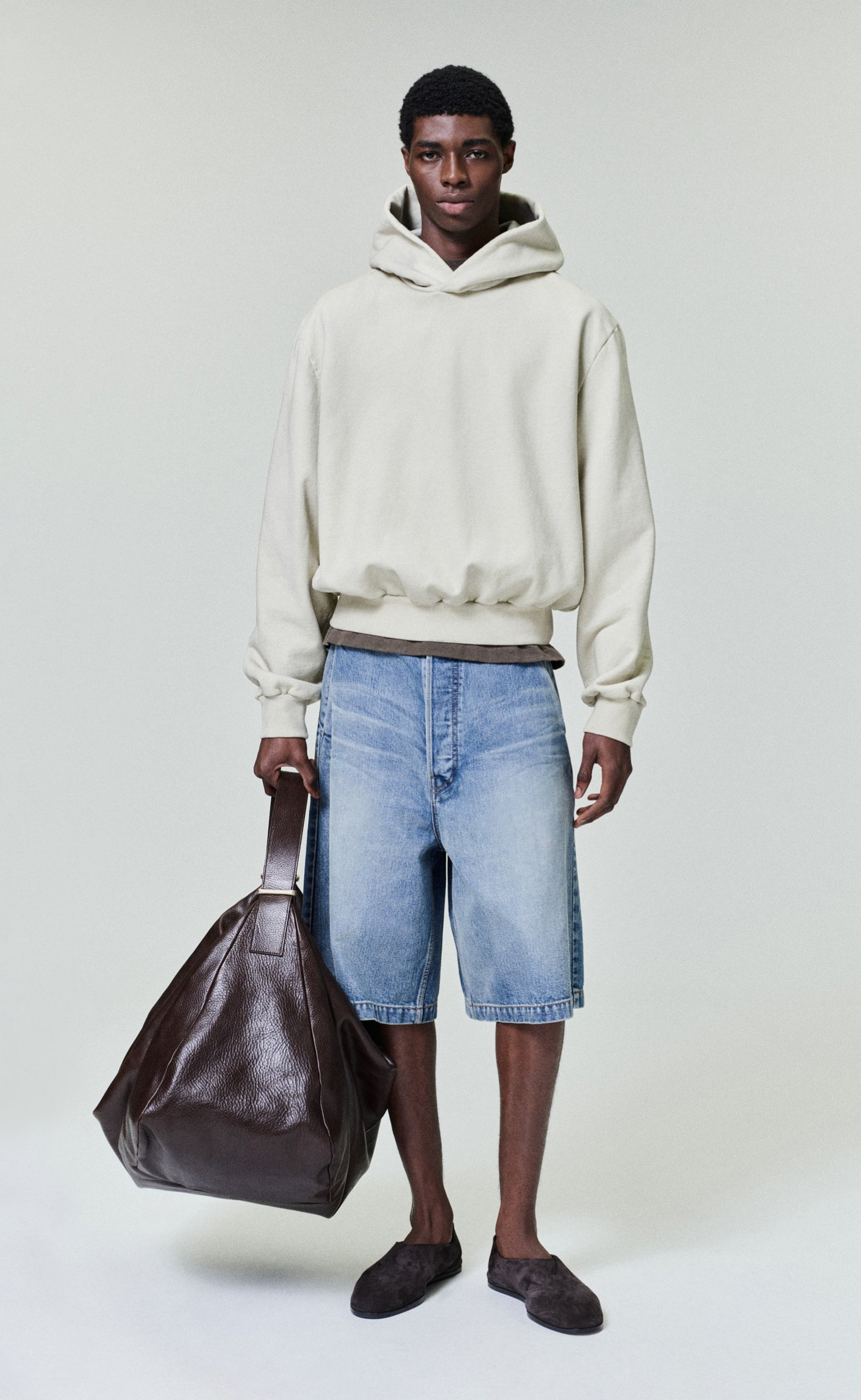 UTILITY MEDIUM INDIGO SHORTS