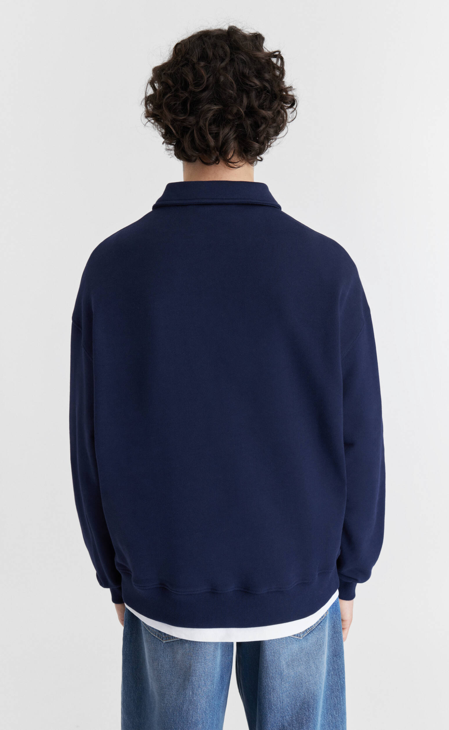 REMI NAVY QUARTER ZIP