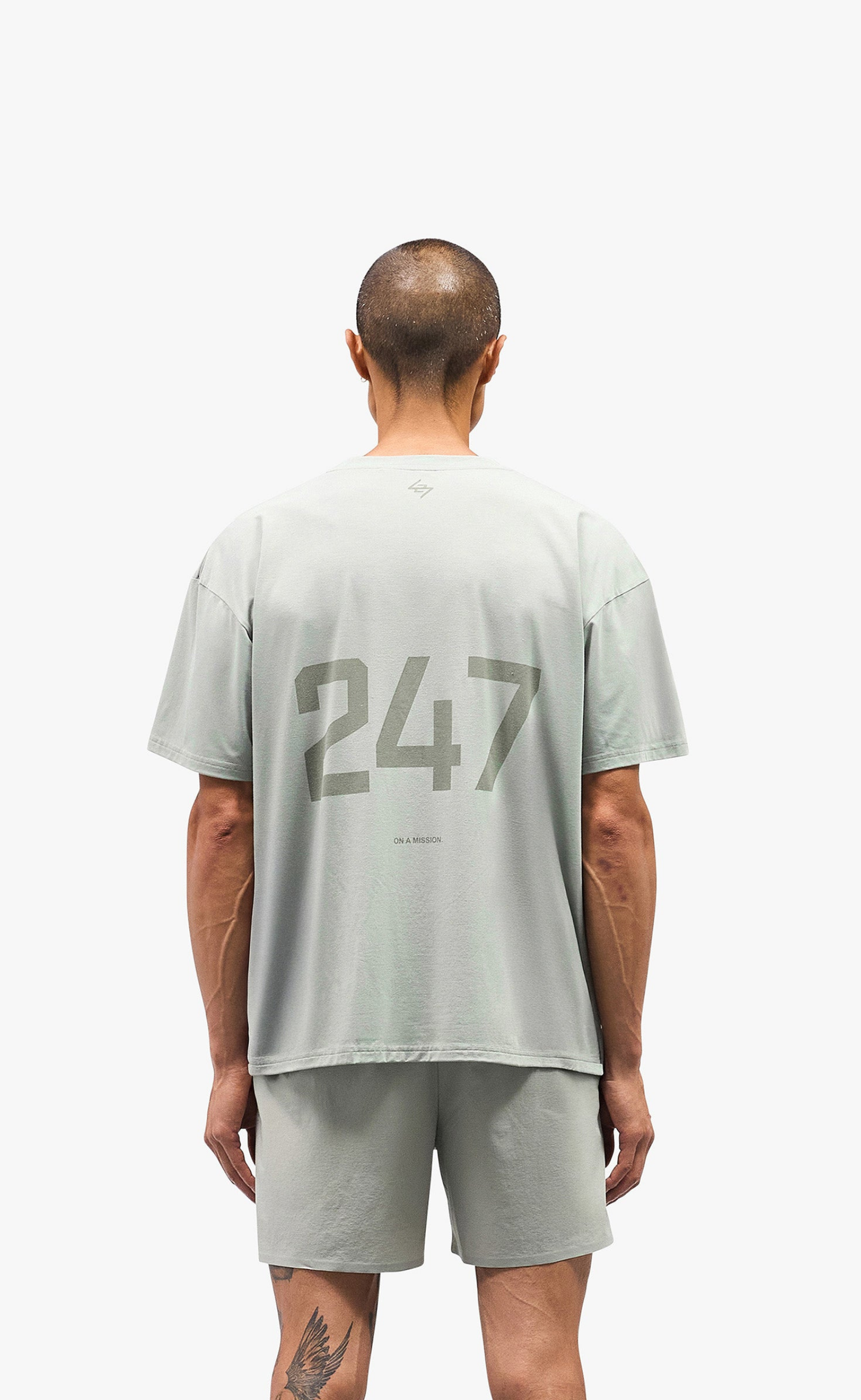 247 OVERSIZED SAGE T-SHIRT