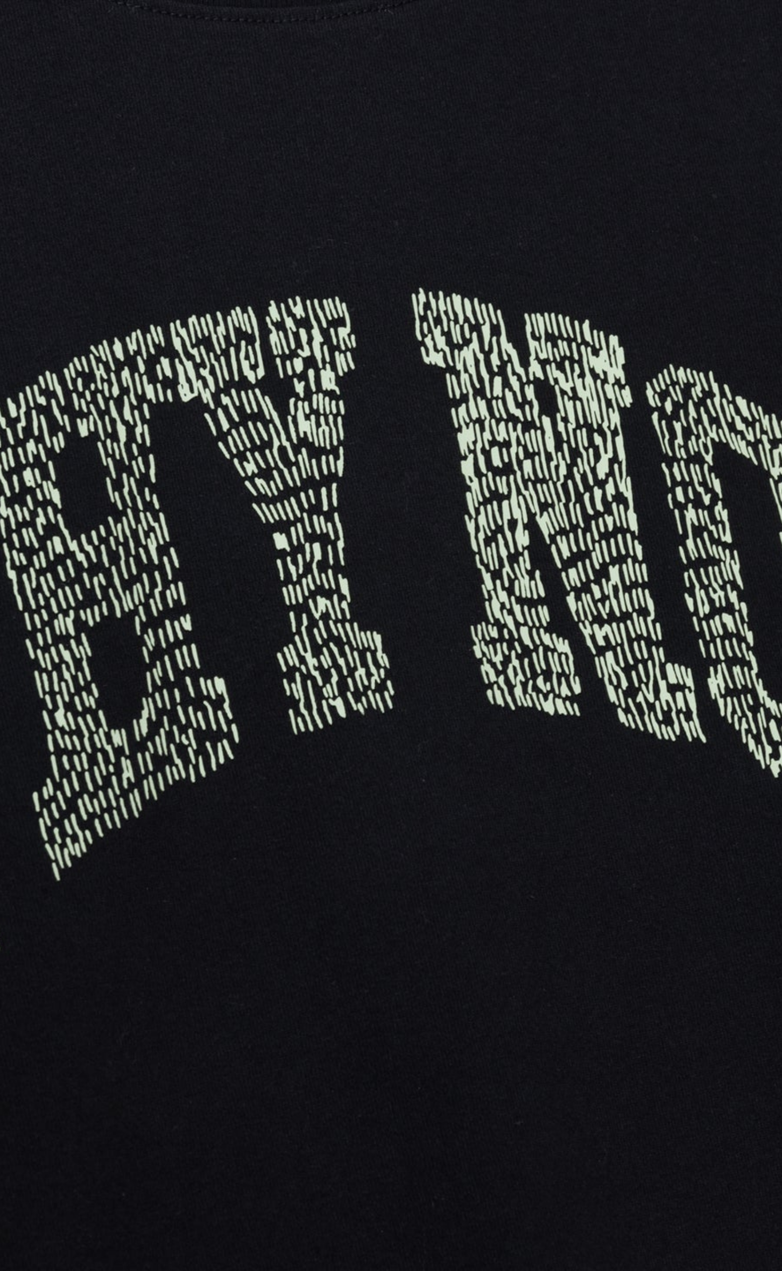 WHY NOT BLACK T-SHIRT