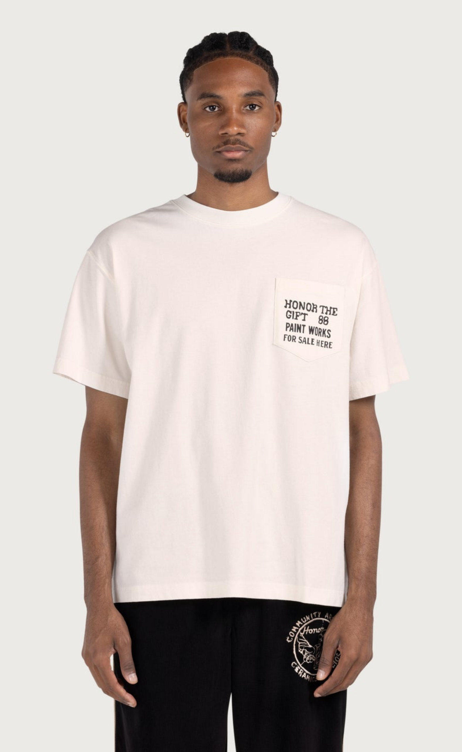 PAINT WORKS BONE T-SHIRT