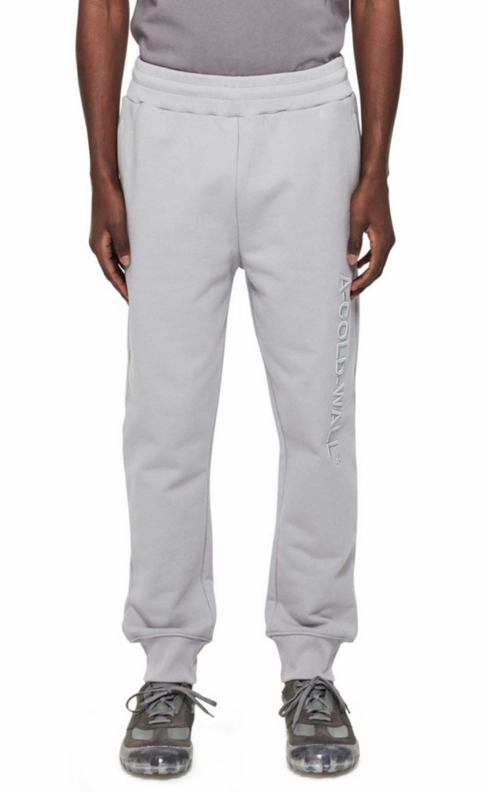EMBROIDERY LOGO SLATE GREY SWEATPANT