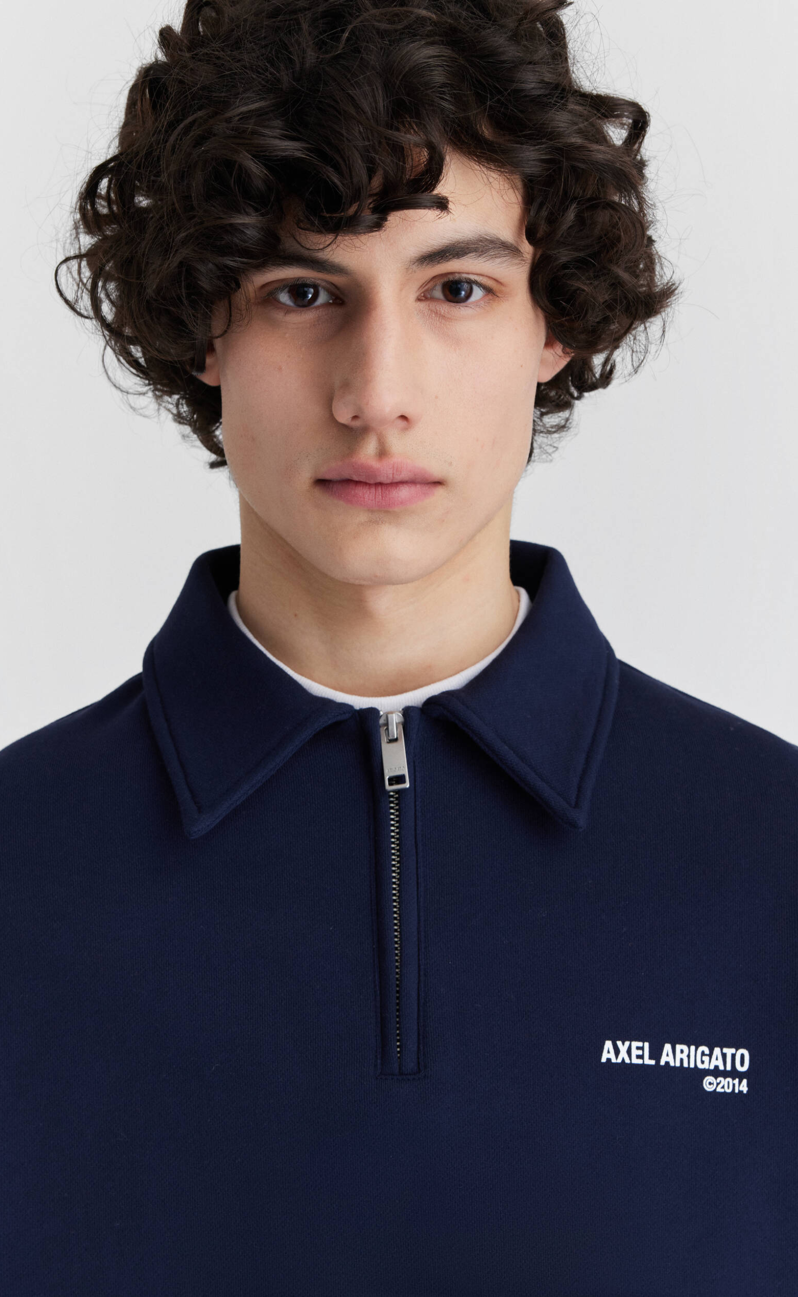 REMI NAVY QUARTER ZIP
