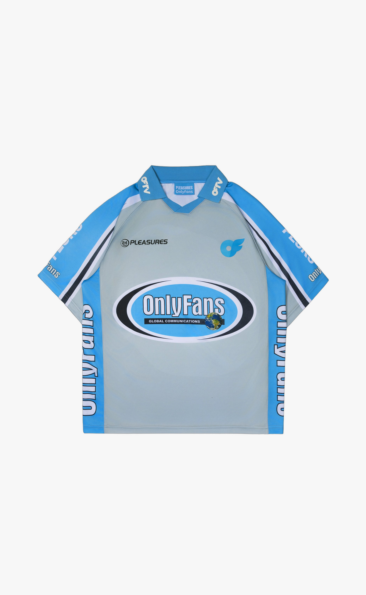 OFTV JERSEY BLUE T-SHIRT