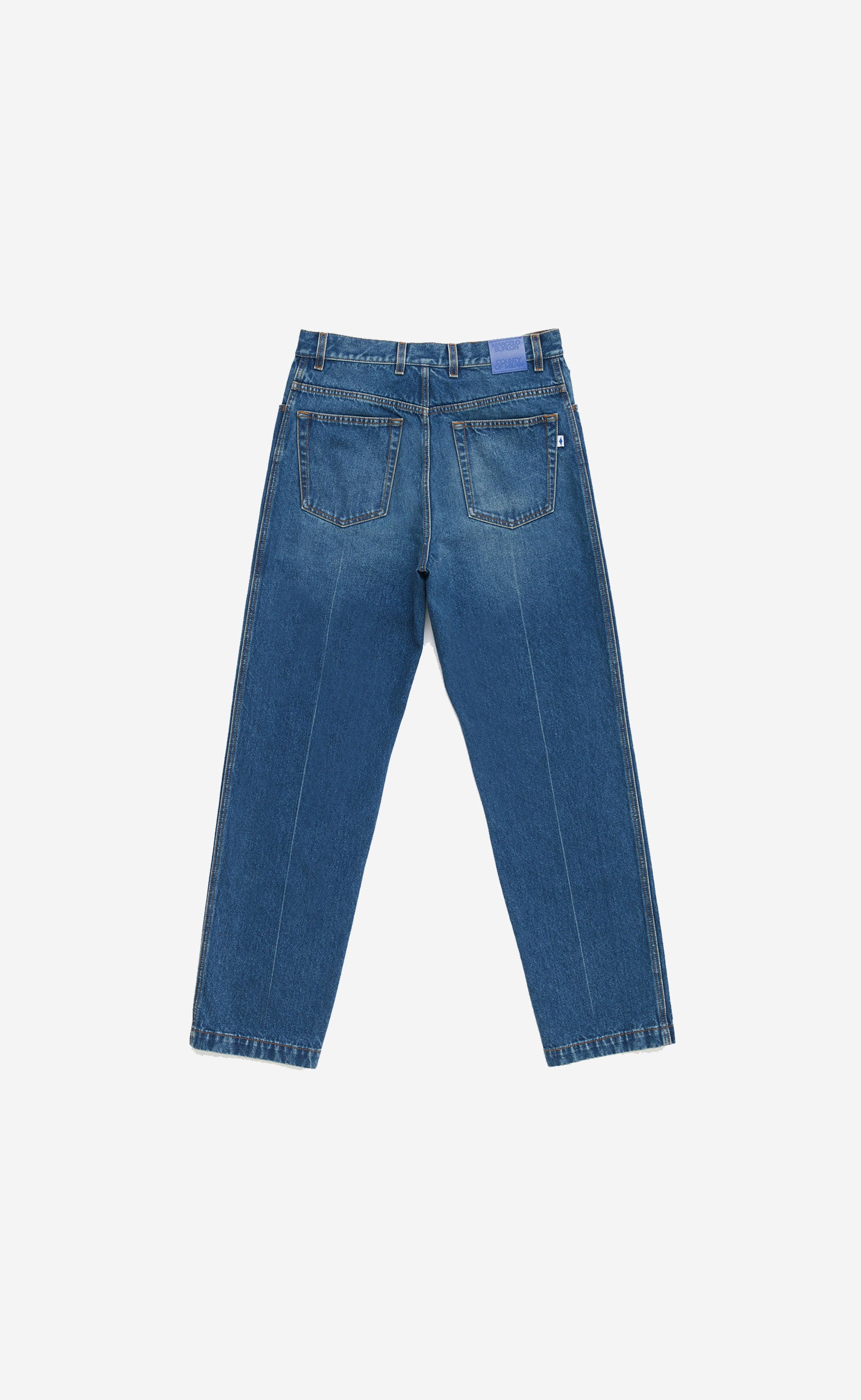 MEDIUM STONE DNM STRAIGHT PANTS INDIGO N