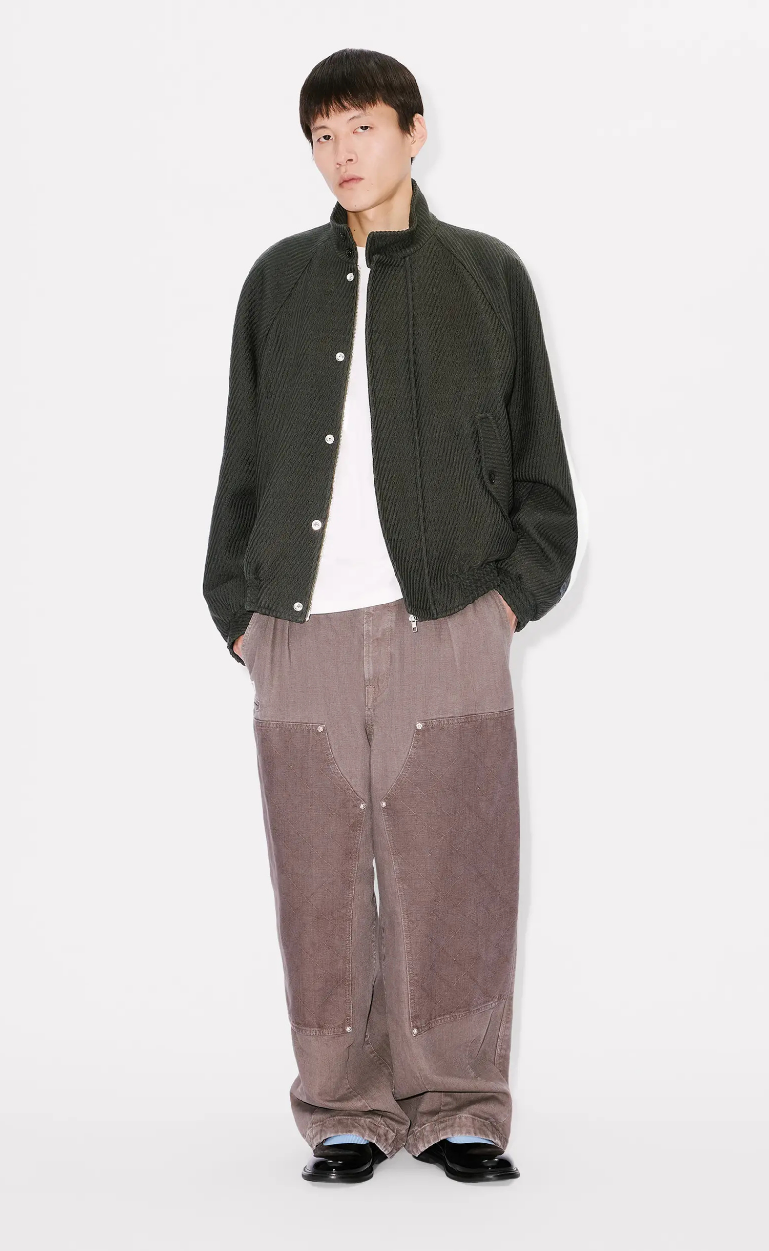 HARRINGTON BLOUSON DARK KHAKI JACKET
