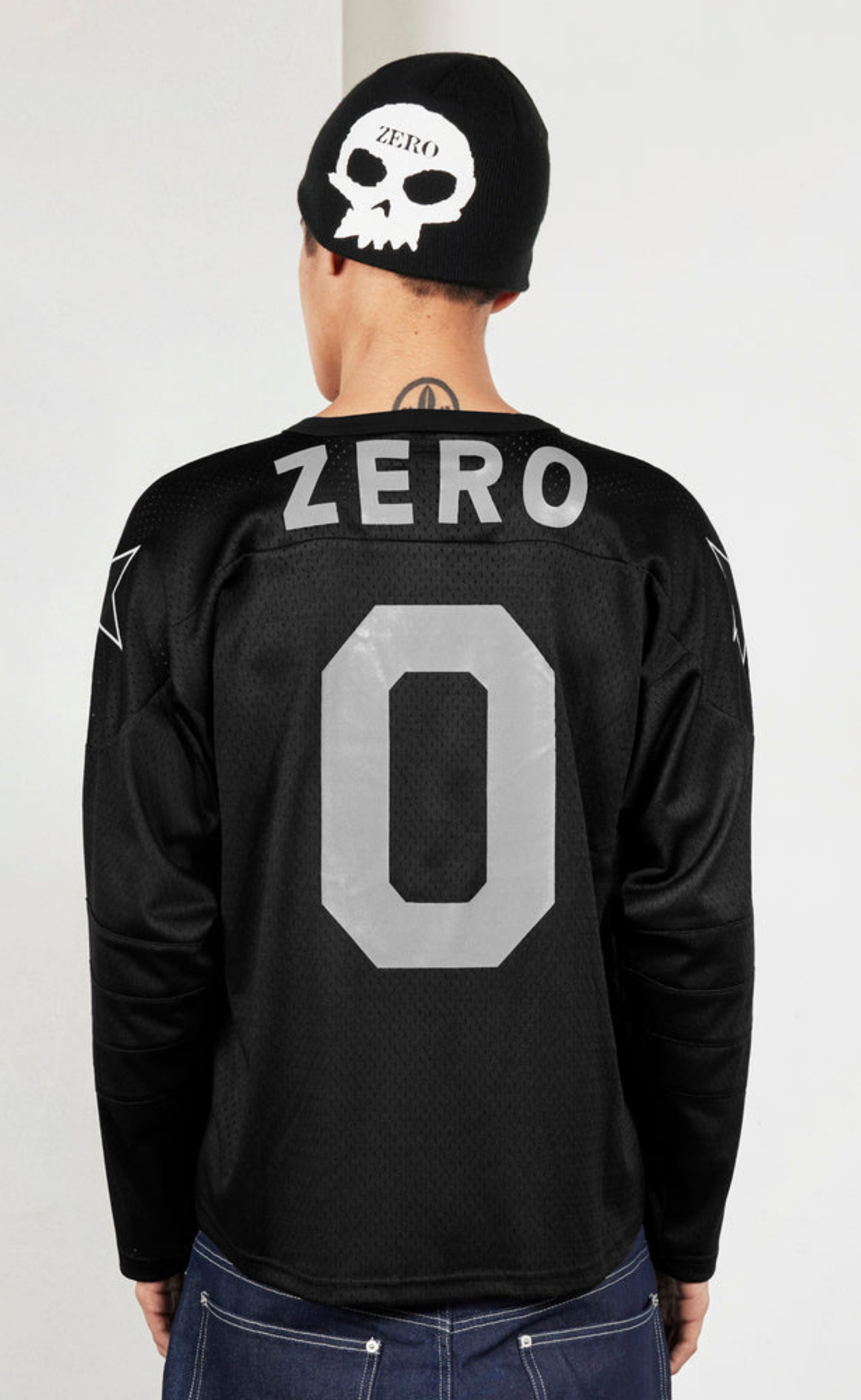 JAMIE HOCKEY JERSEY BLACK LONGSLEEVE
