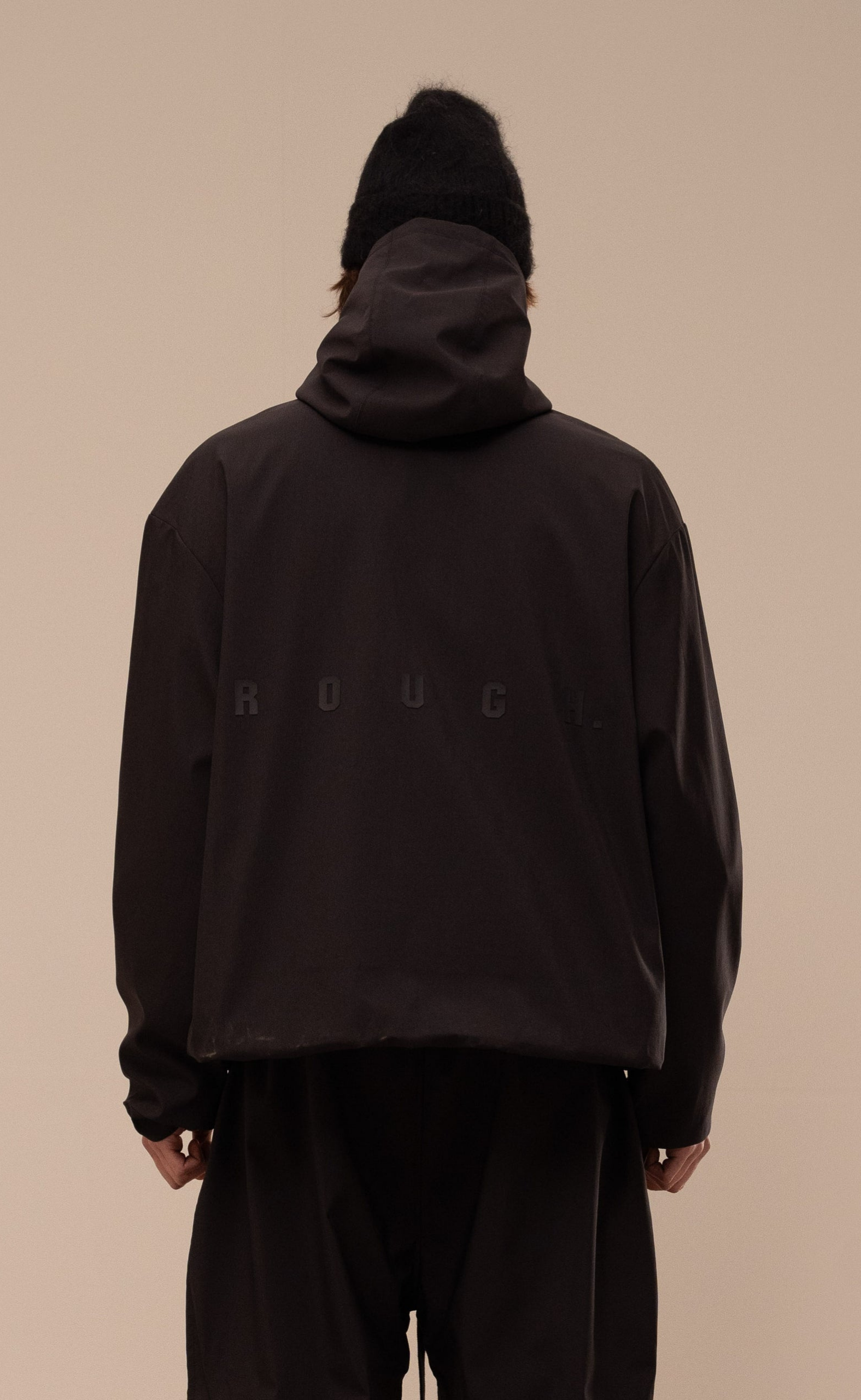 SIGNATURE RAIN BLACK JACKET