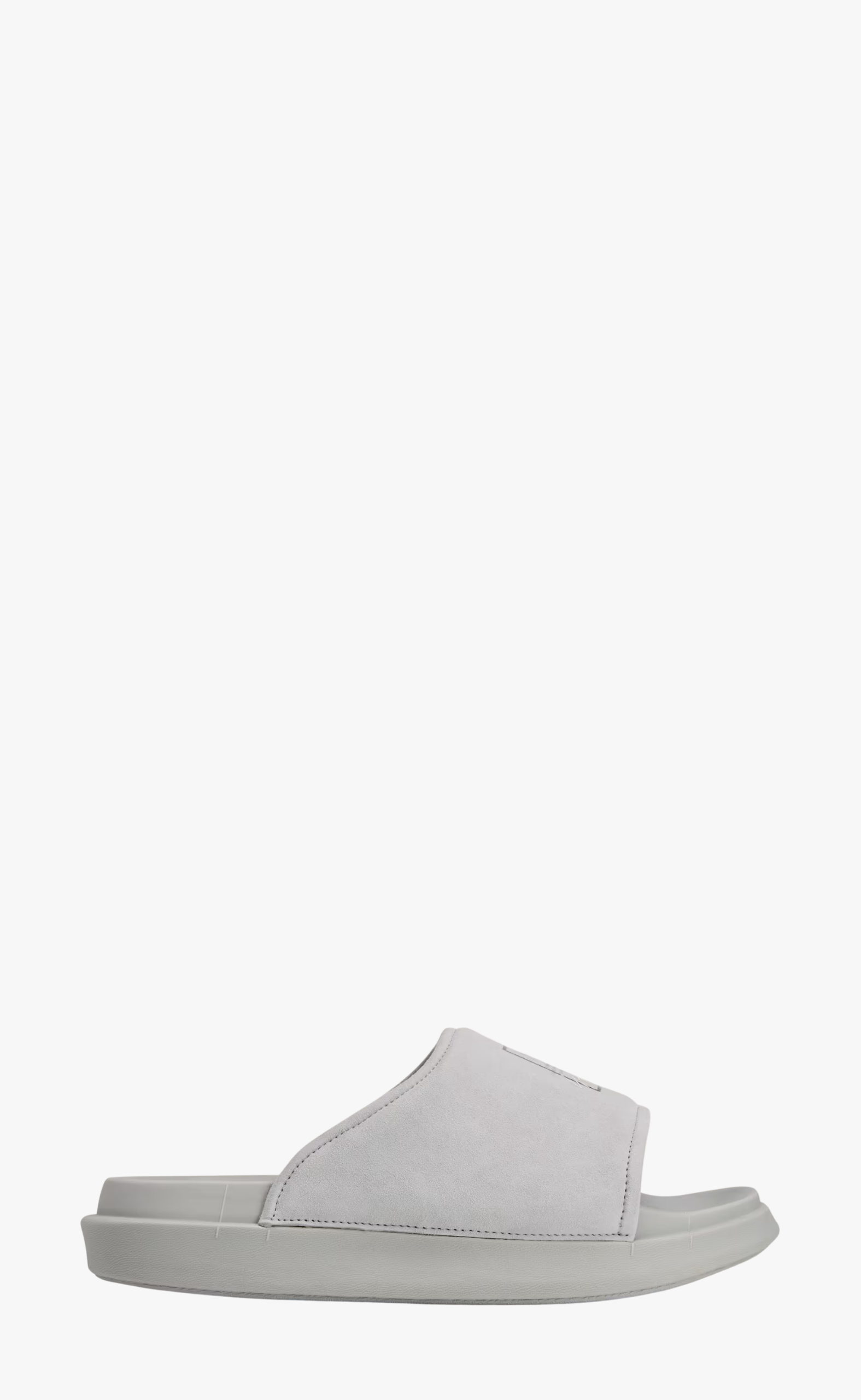 Y-3 GREY SLIPPERS
