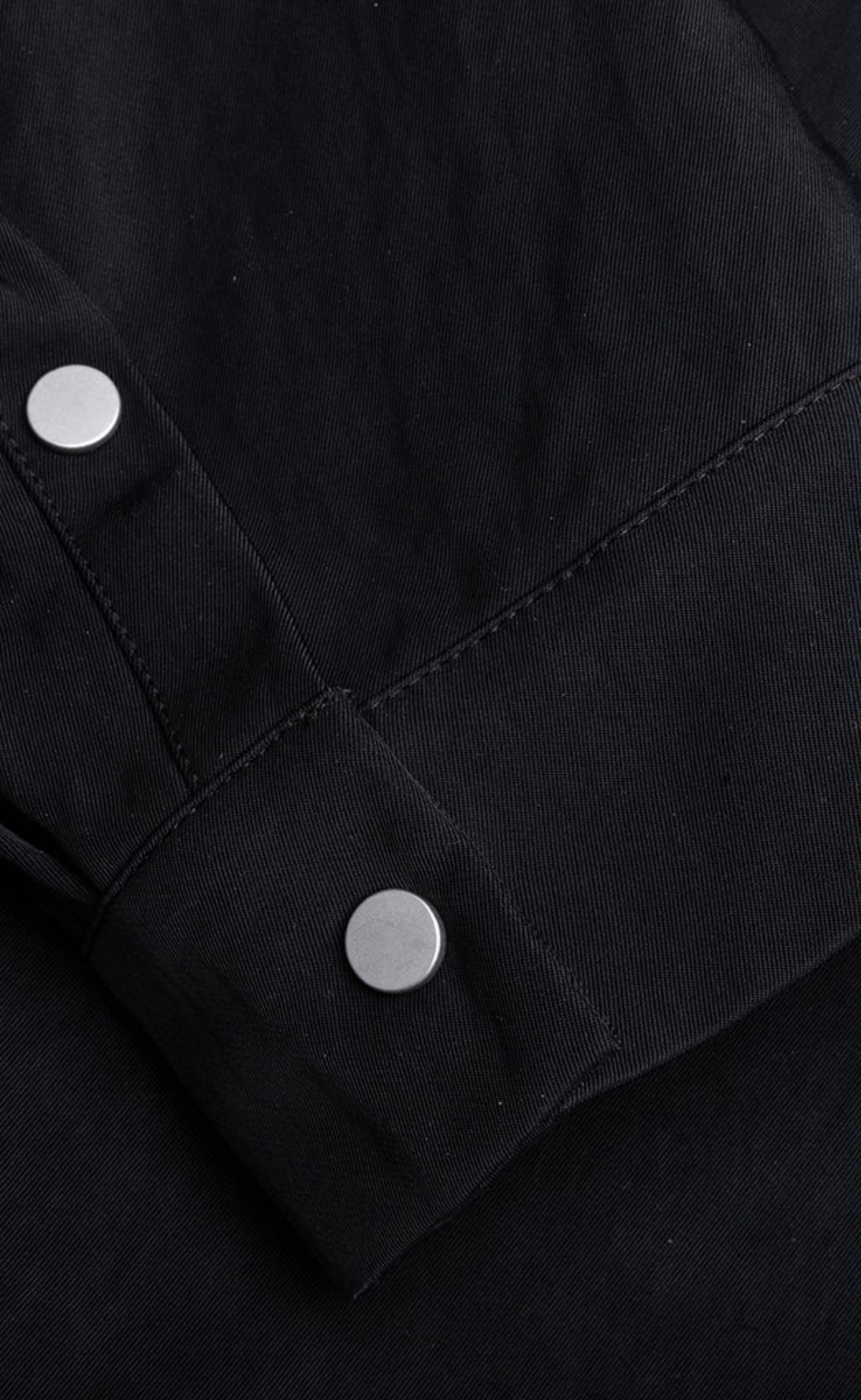 NYLON JET BLACK JACKET