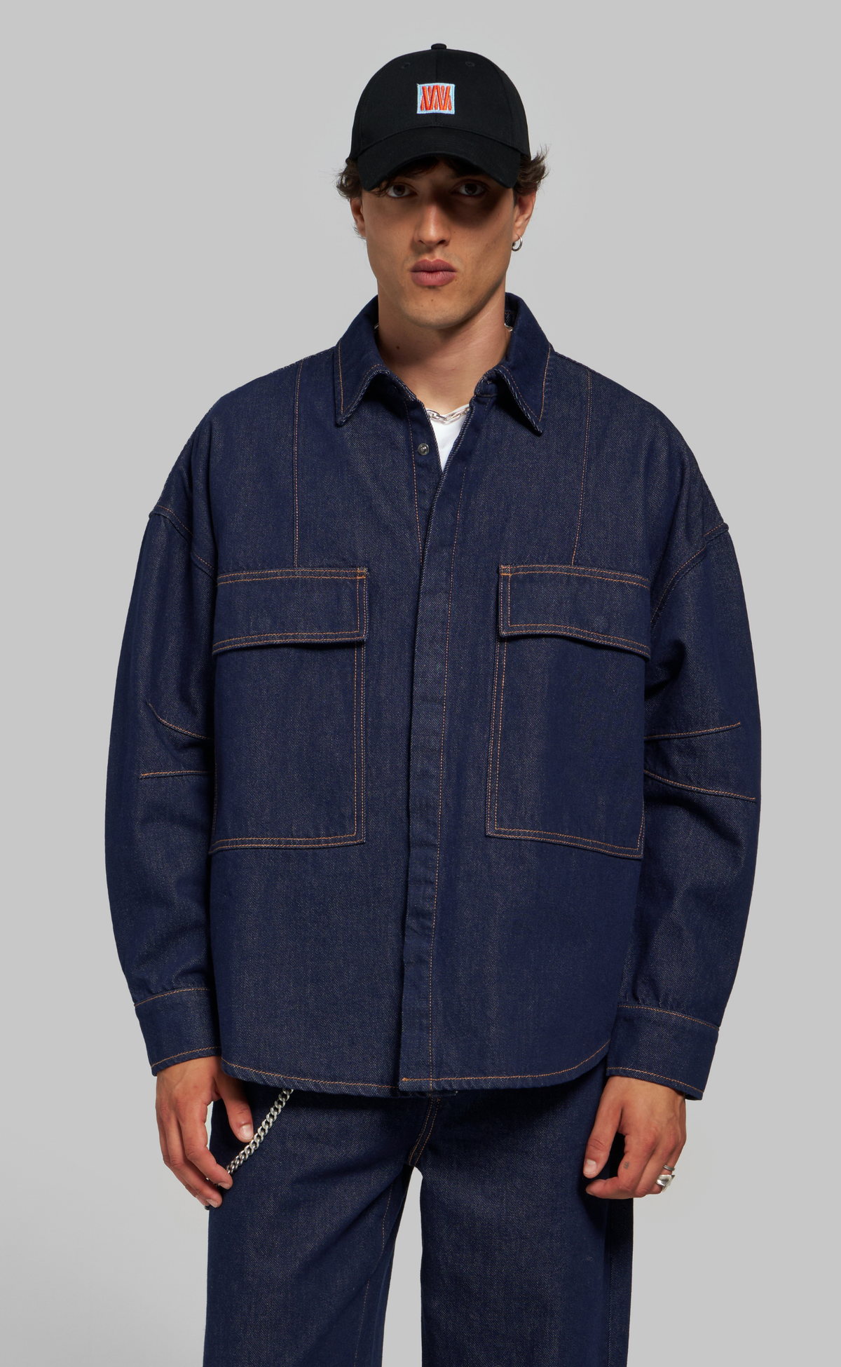 BETS V2 DENIM BLUE SHIRT