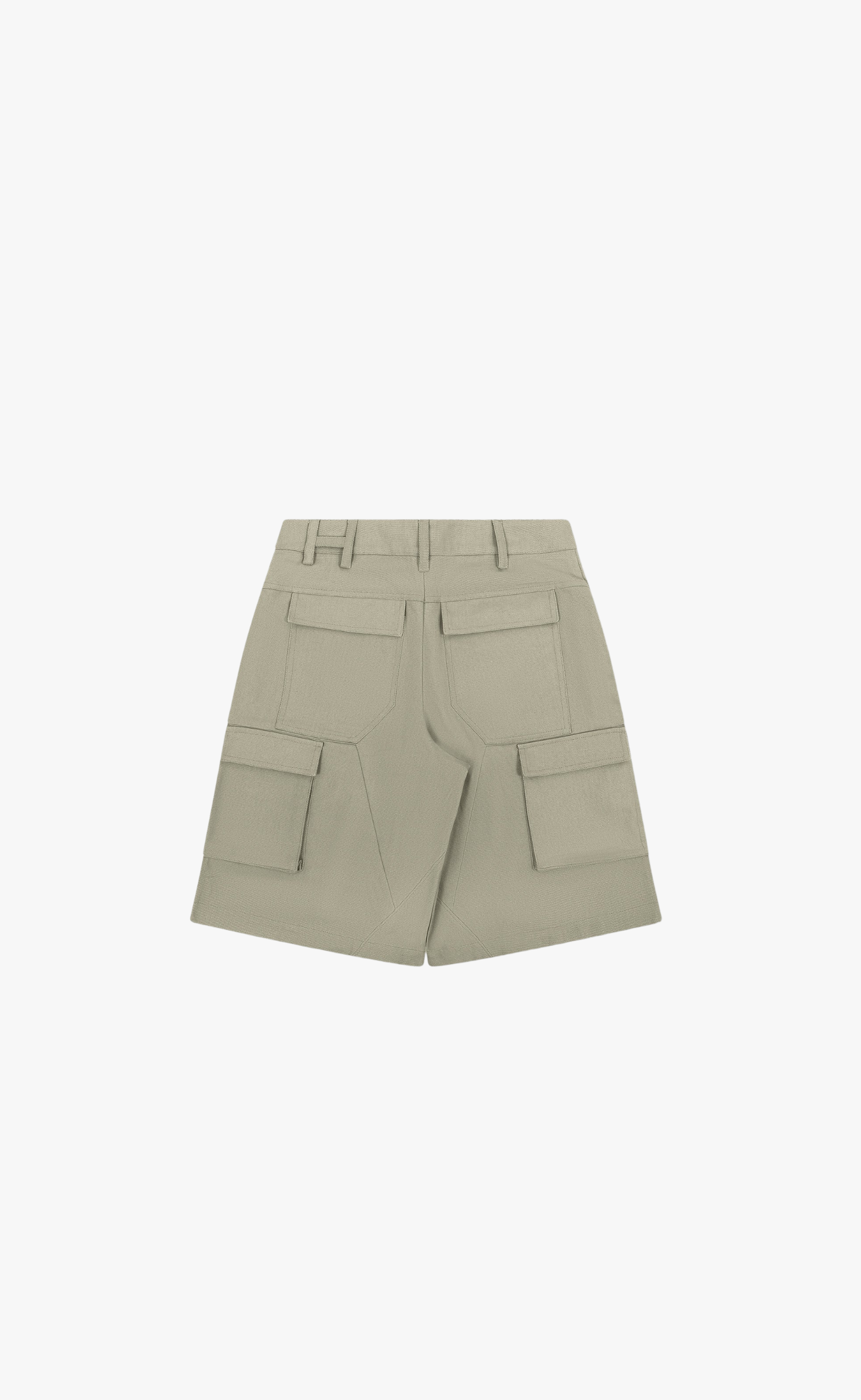 HELIOT CELLULAE CARGO LIGHT DUSTY GREEN SHORTS