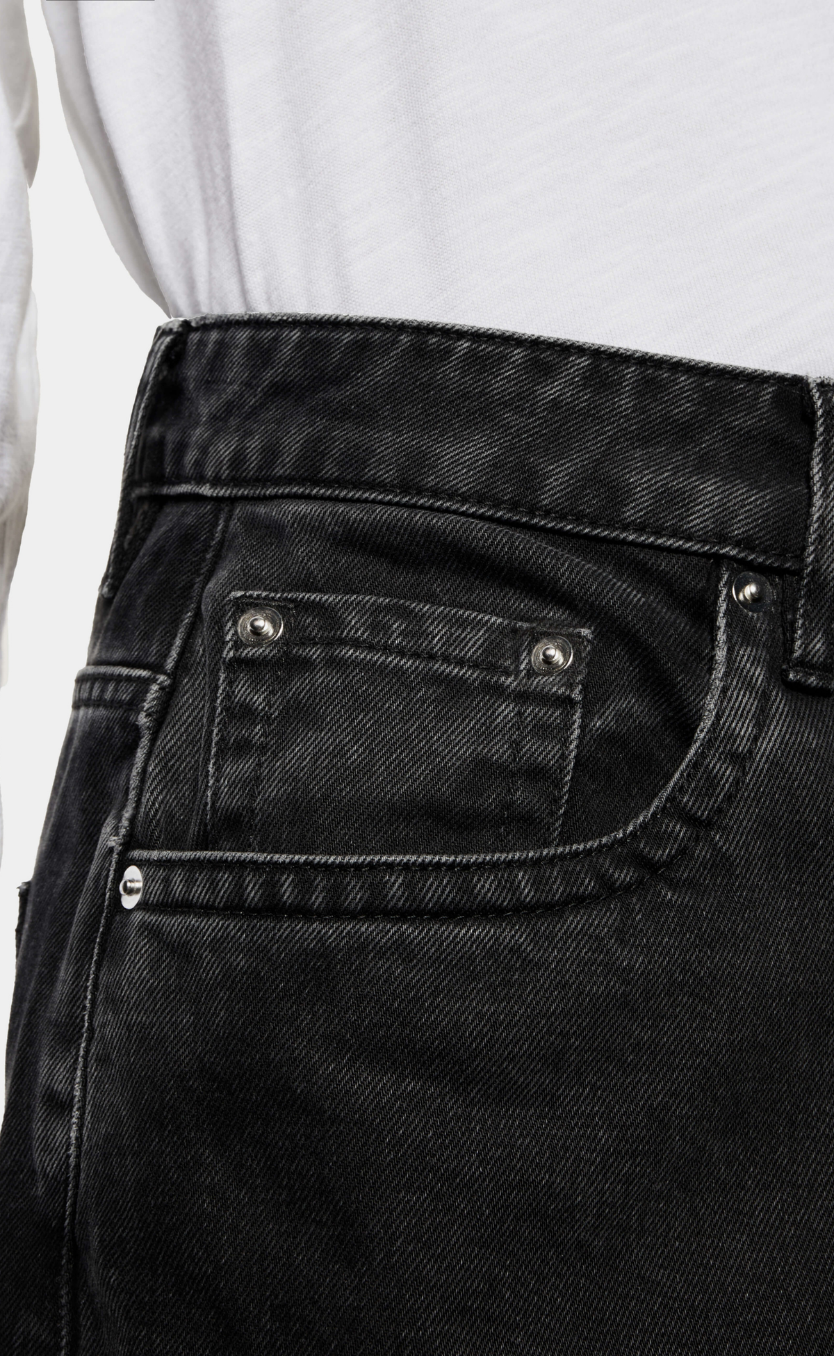 DENIM CLASSIC BLACK WASH JEANS