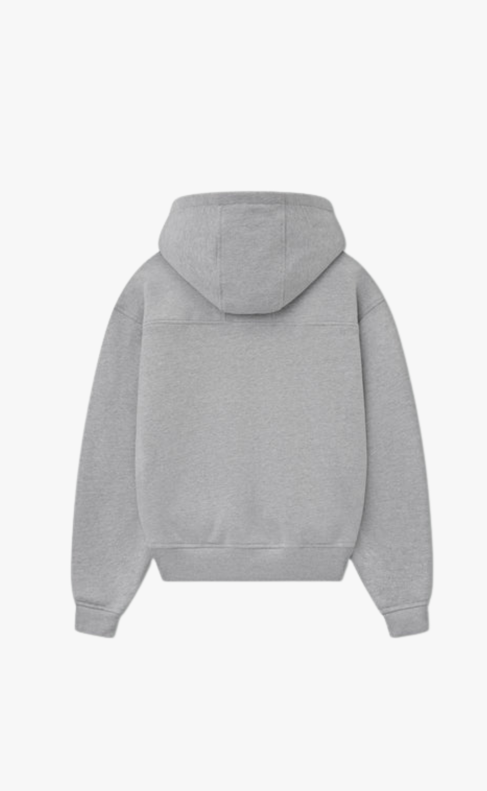 CLASSIQUE FULL-ZIP HEATHER GRAY HOODIE