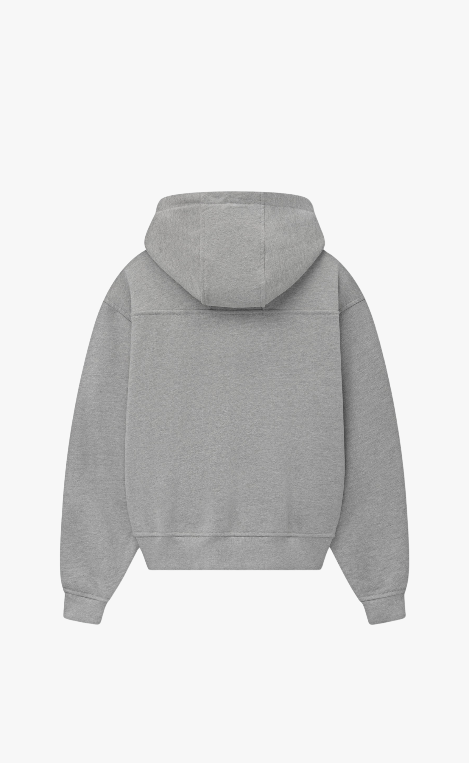 CLASSIQUE ZIP UP HEATHER GREY HOODIE