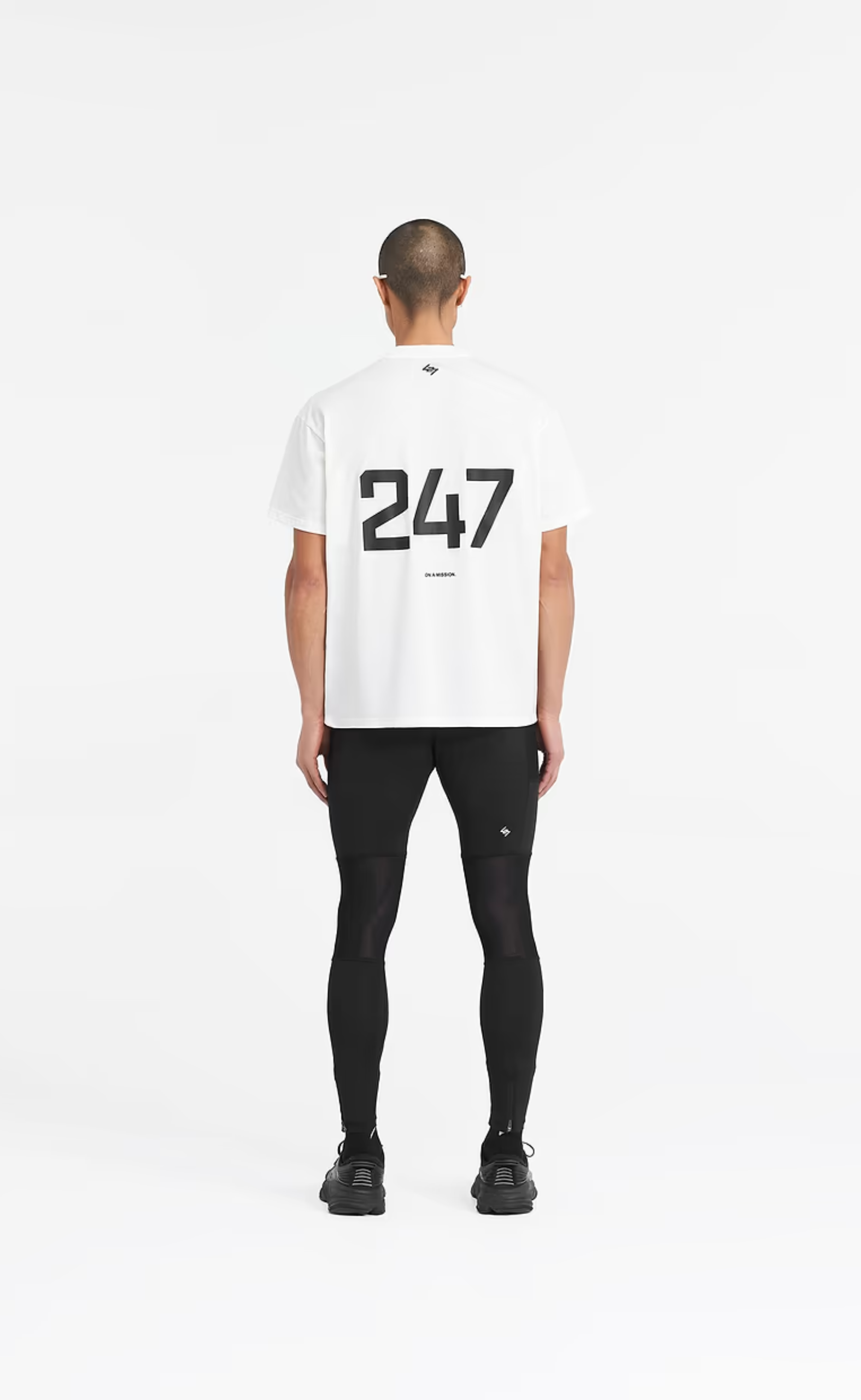 247 OVERSIZED FLAT WHITE T-SHIRT