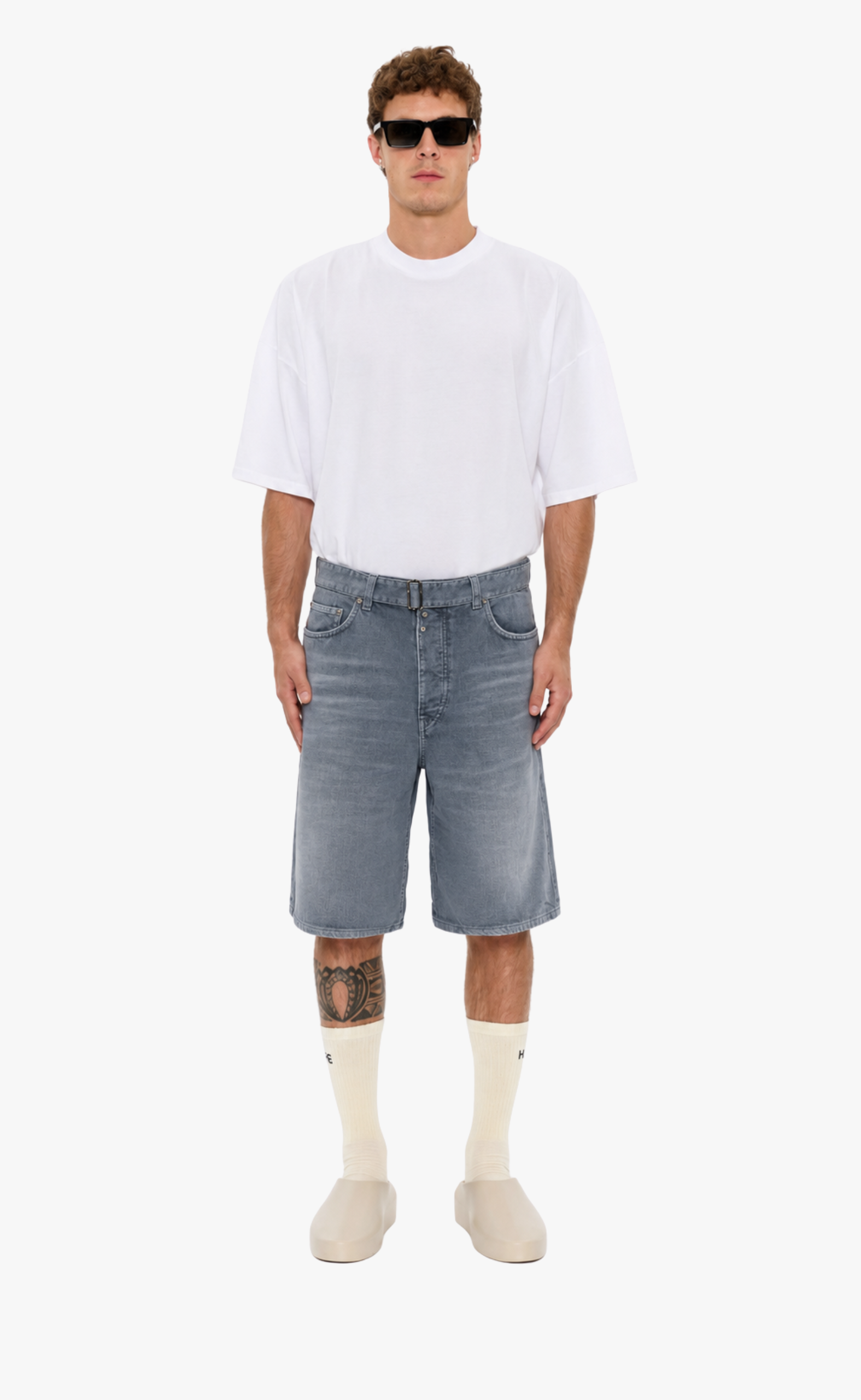 IAN BULL 44 DARK BLUE SHORTS