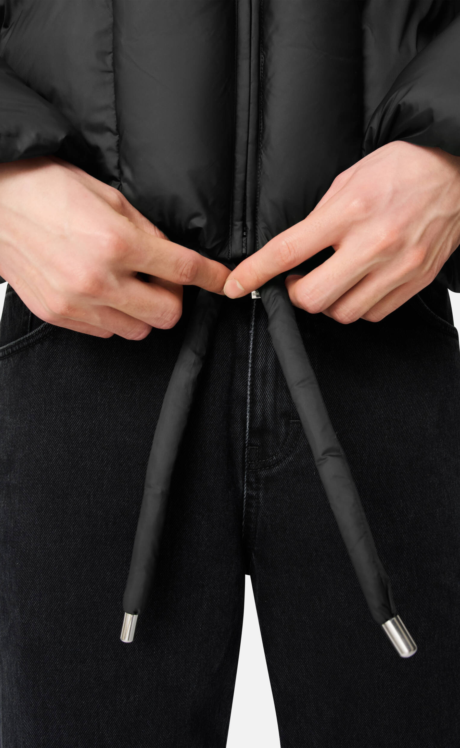 LUNAR PUFFER BLACK JACKET