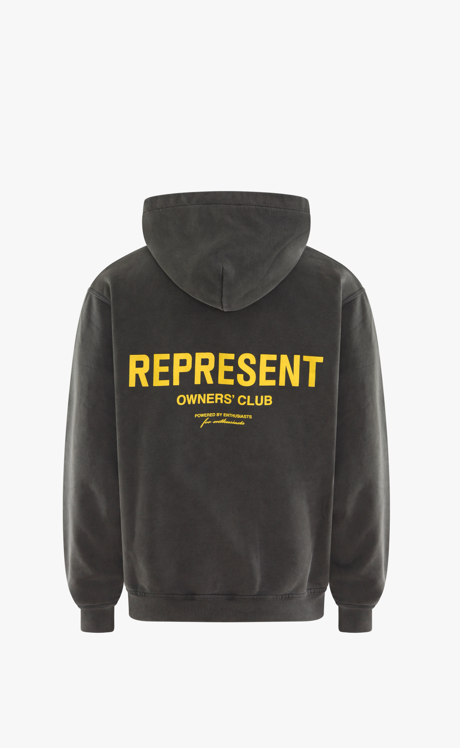 OWNERS CLUB V.GREY YELLOW HOODIE