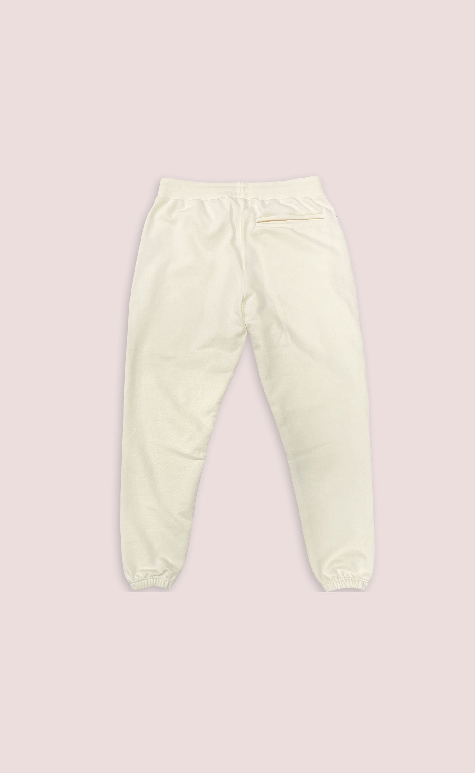CLASSIC P CREAM SWEATPANTS