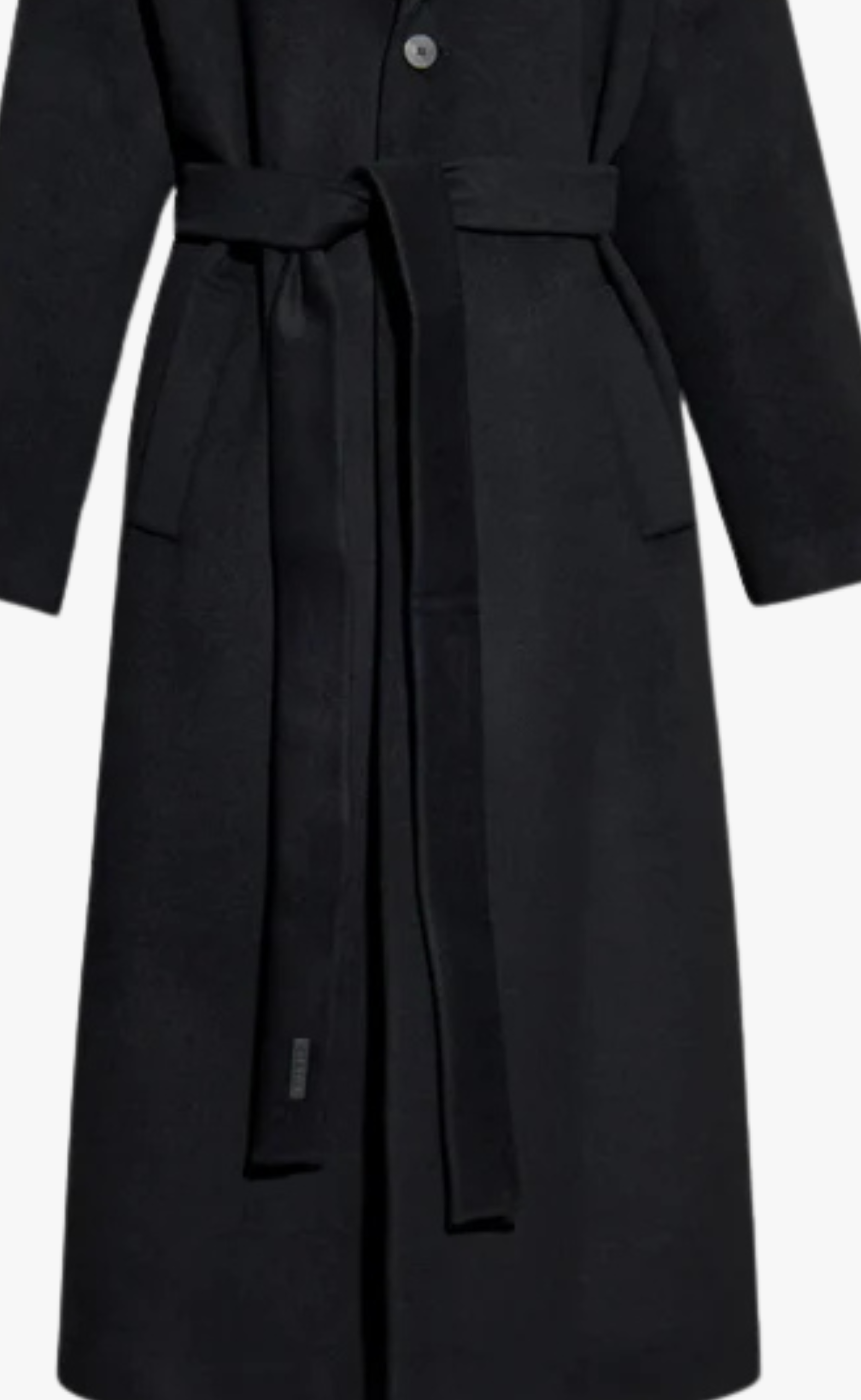 RELAXED BLACK COAT