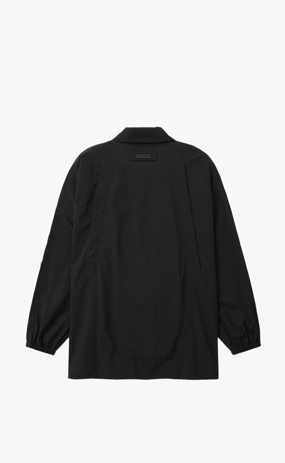 NYLON RIPSTOP TECH BLACK JACKET